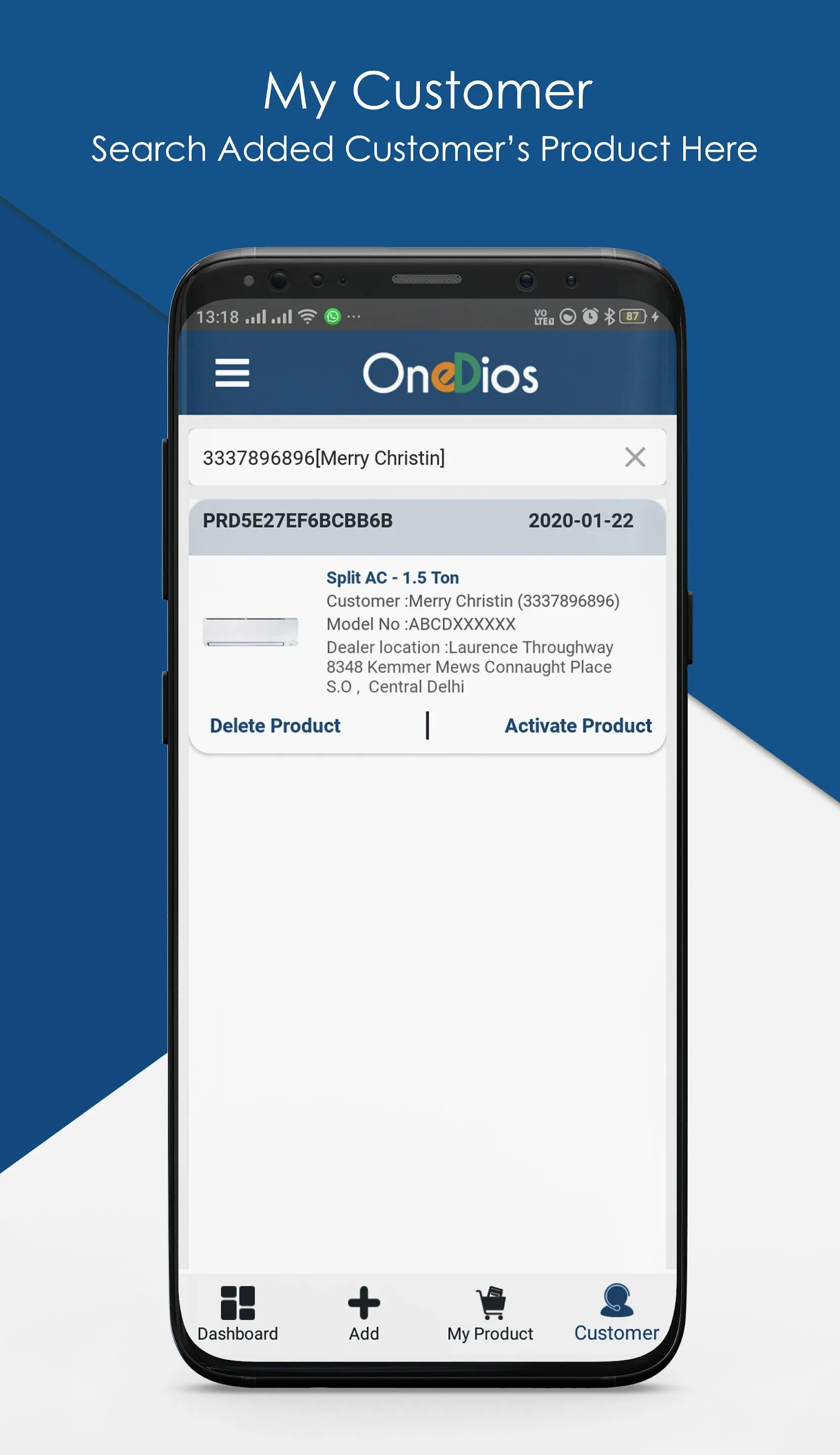 OneDios Business Partner | Indus Appstore | Screenshot