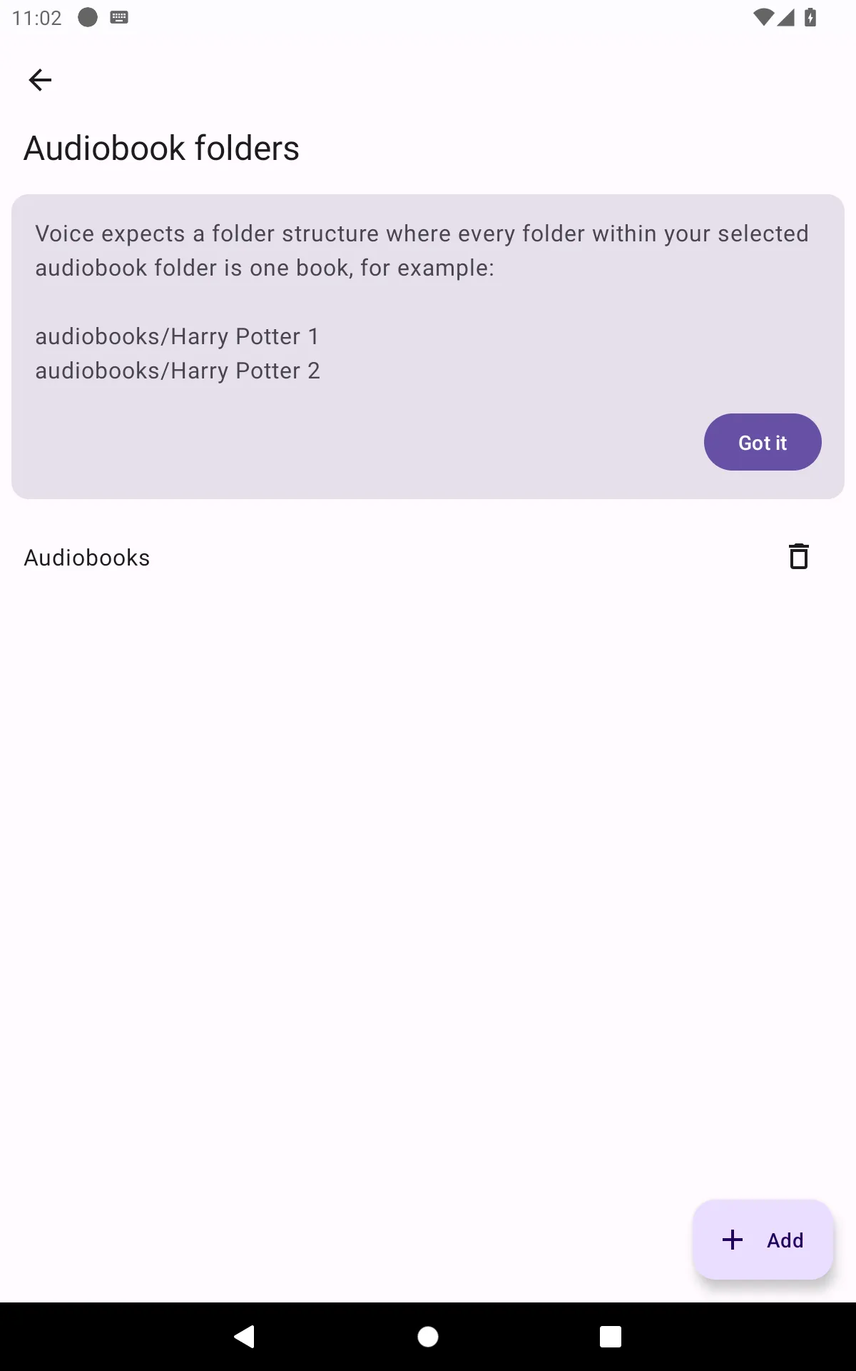 Voice Audiobook Player | Indus Appstore | Screenshot