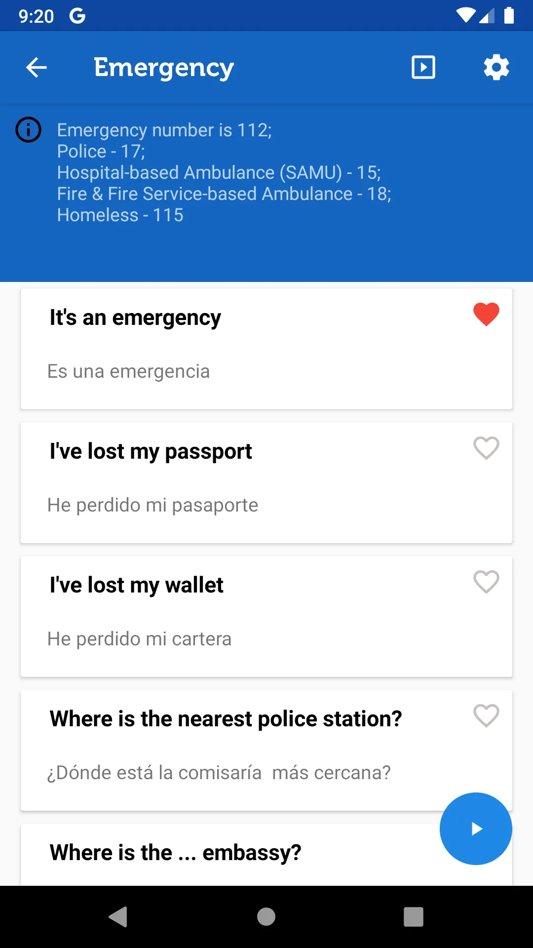 Learn Spanish Phrasebook Pro | Indus Appstore | Screenshot