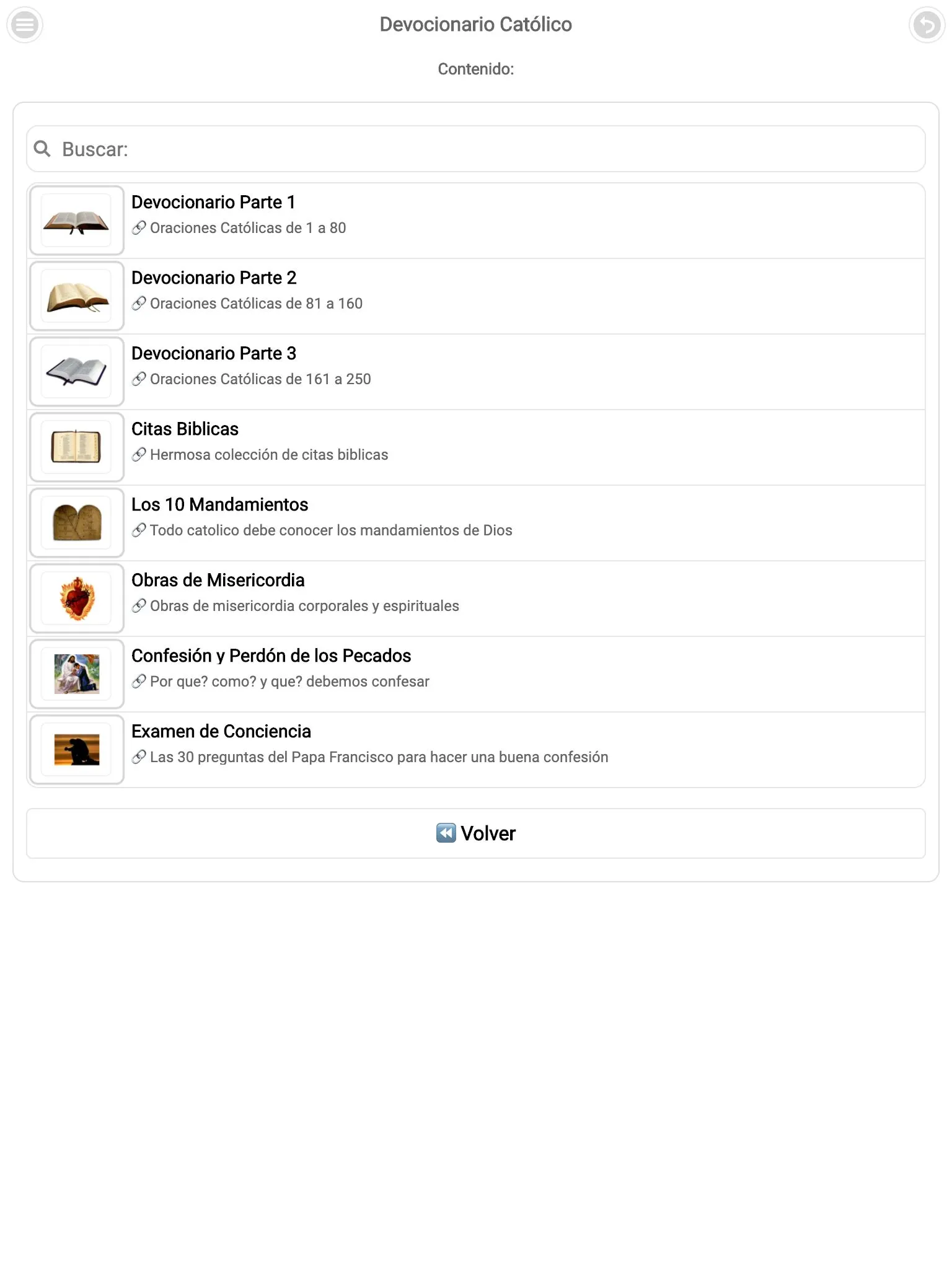 Devocionario Católico | Indus Appstore | Screenshot