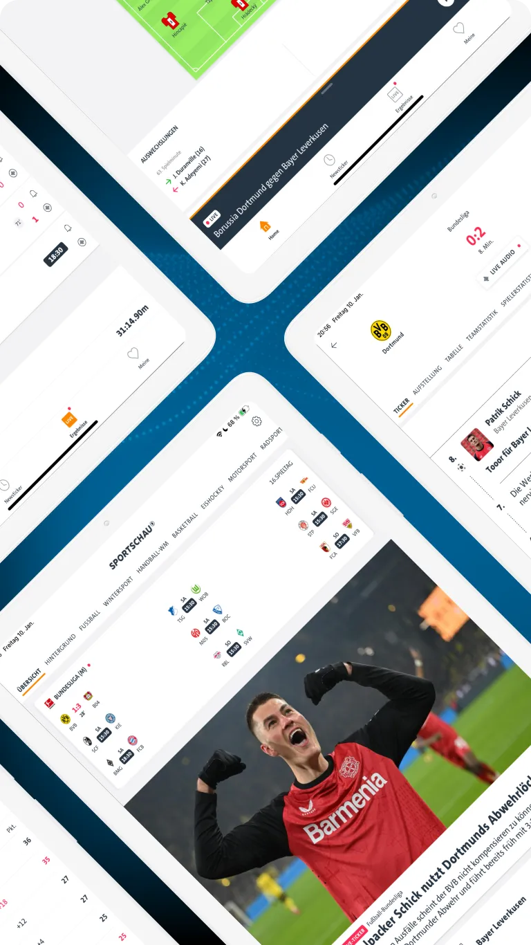 SPORTSCHAU | Indus Appstore | Screenshot