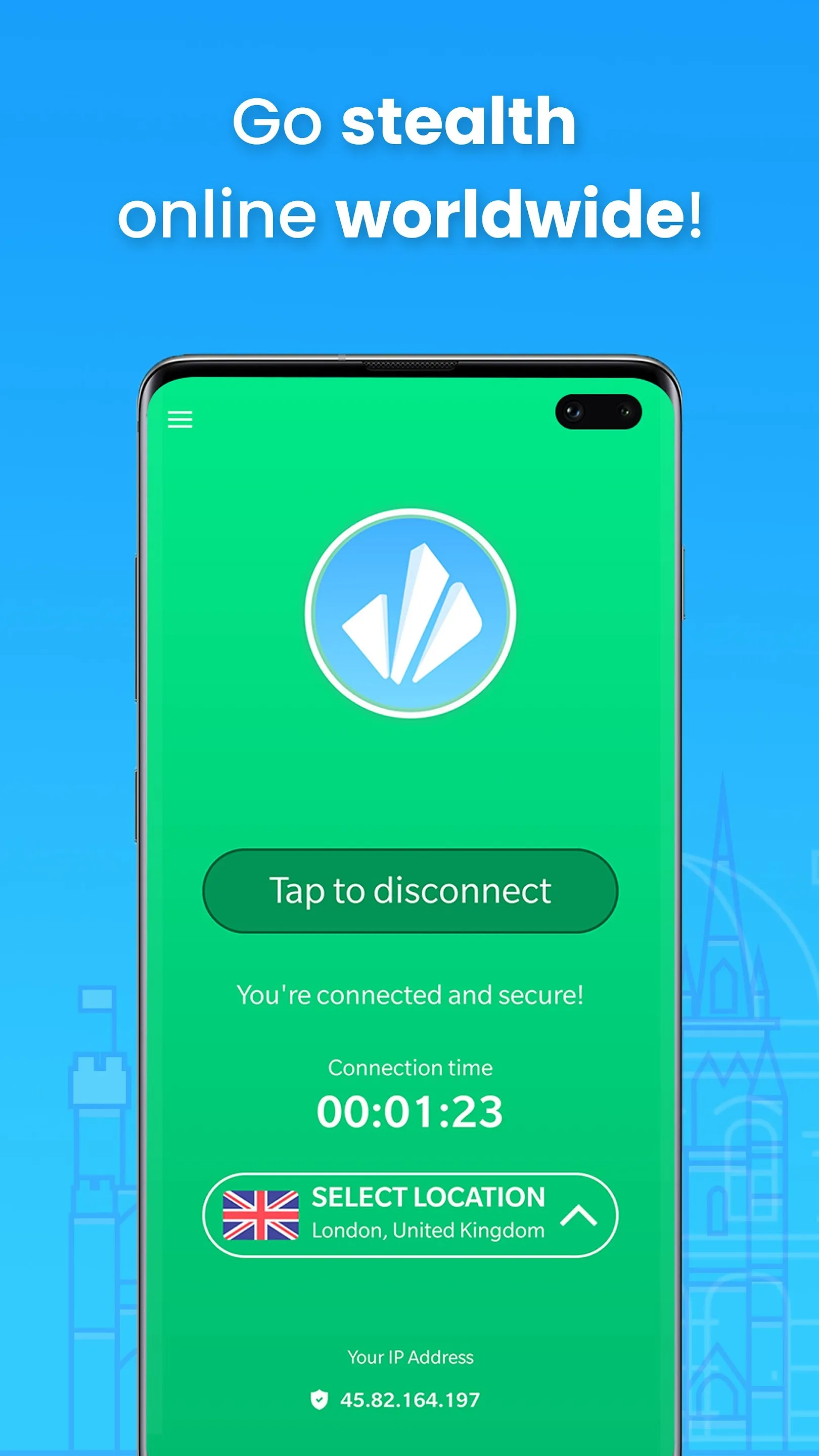 VPNCity - Secure & Fast VPN | Indus Appstore | Screenshot