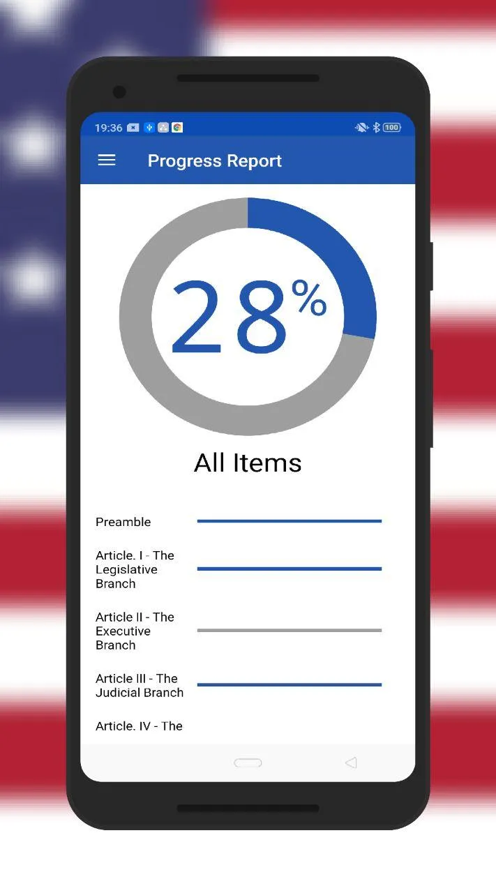 USA Constitution - Text Guide | Indus Appstore | Screenshot