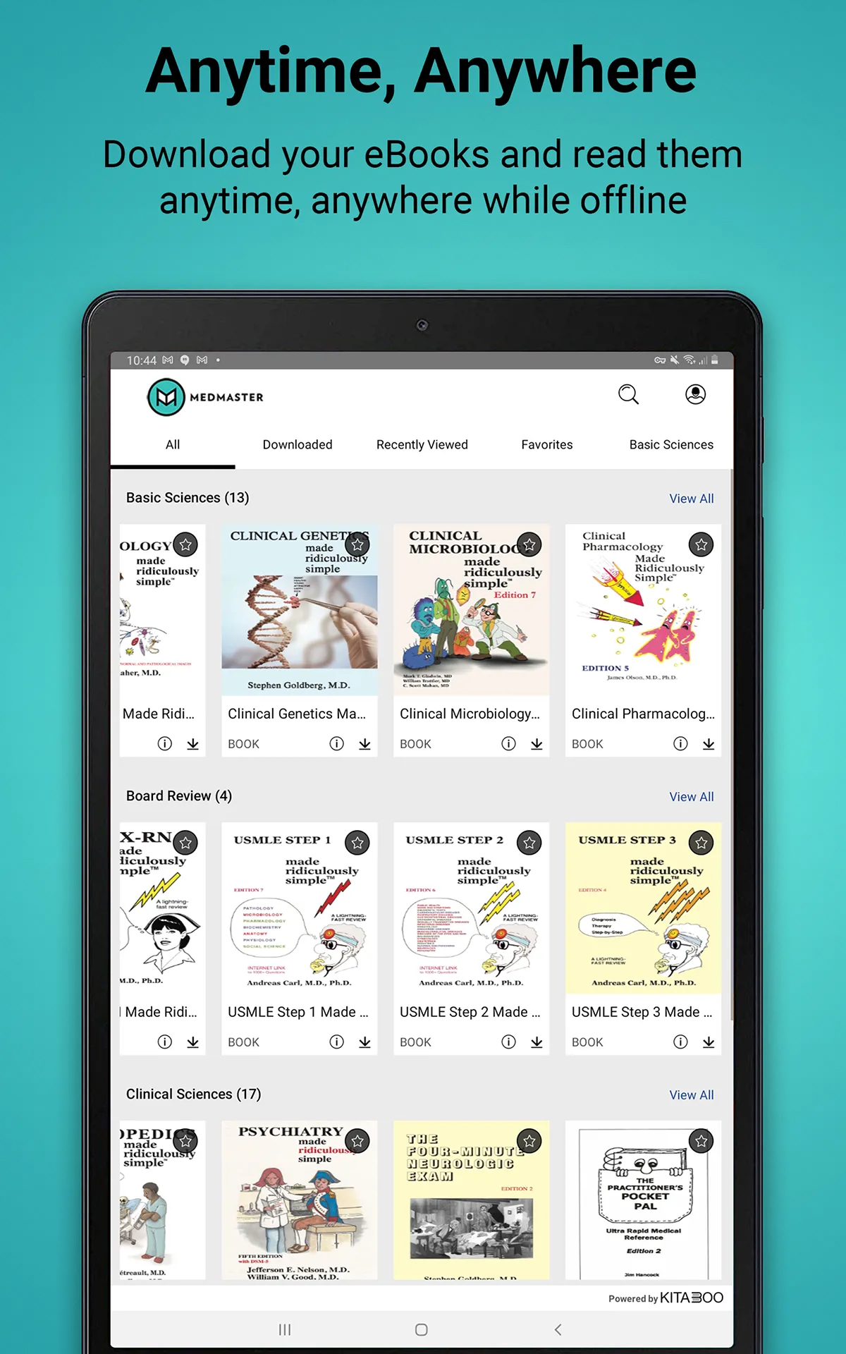 MedMaster eBook Library | Indus Appstore | Screenshot