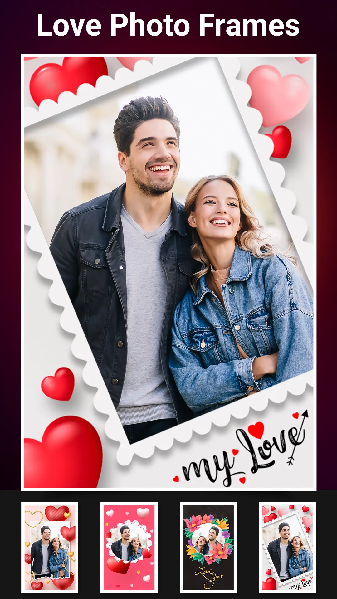 Animated Love Photo Frame | Indus Appstore | Screenshot