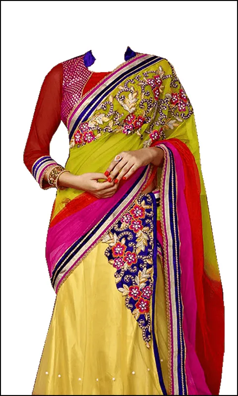 Women Half Saree Suit | Indus Appstore | Screenshot