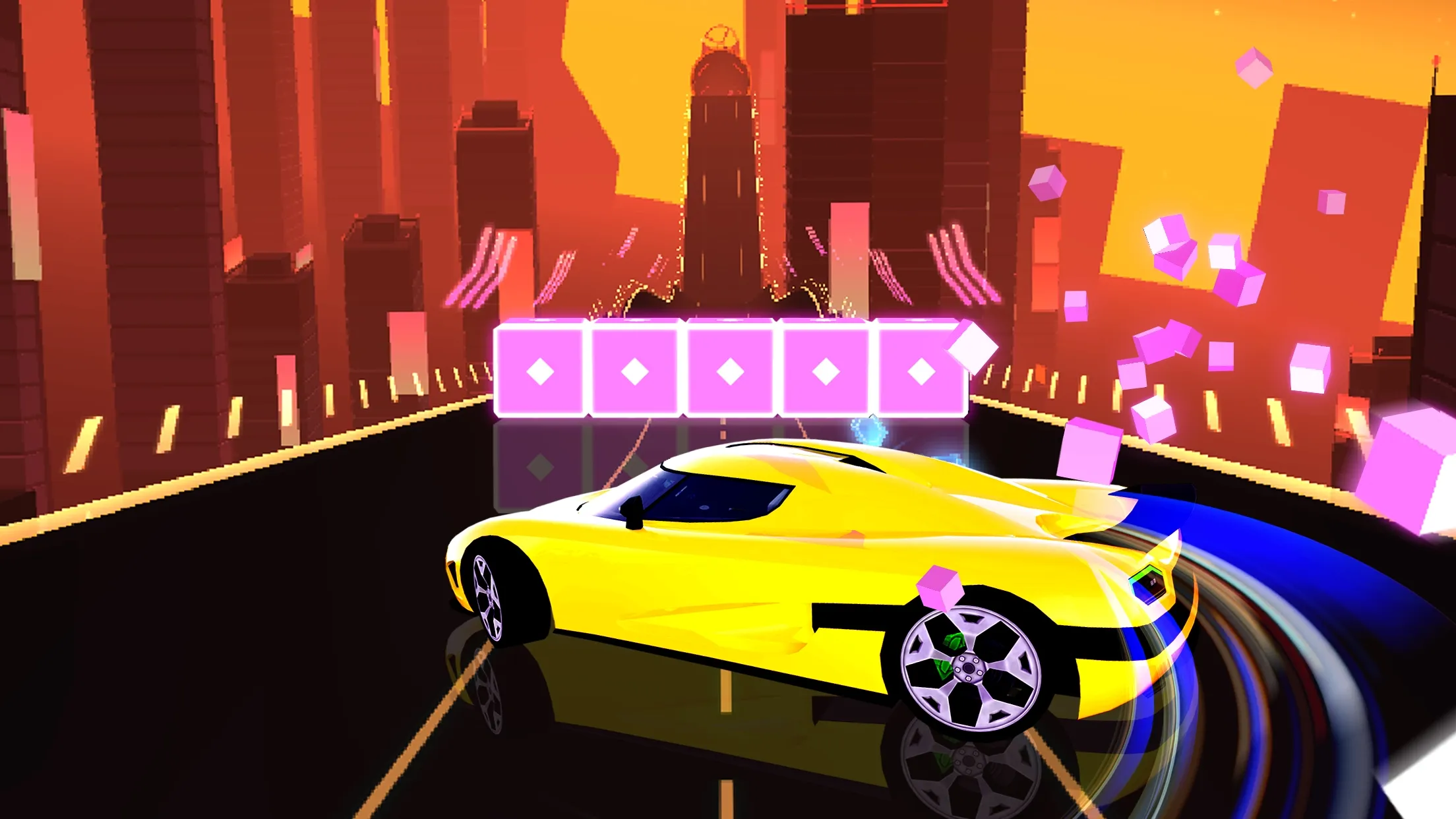 Music Racing : Beat Racing GT | Indus Appstore | Screenshot