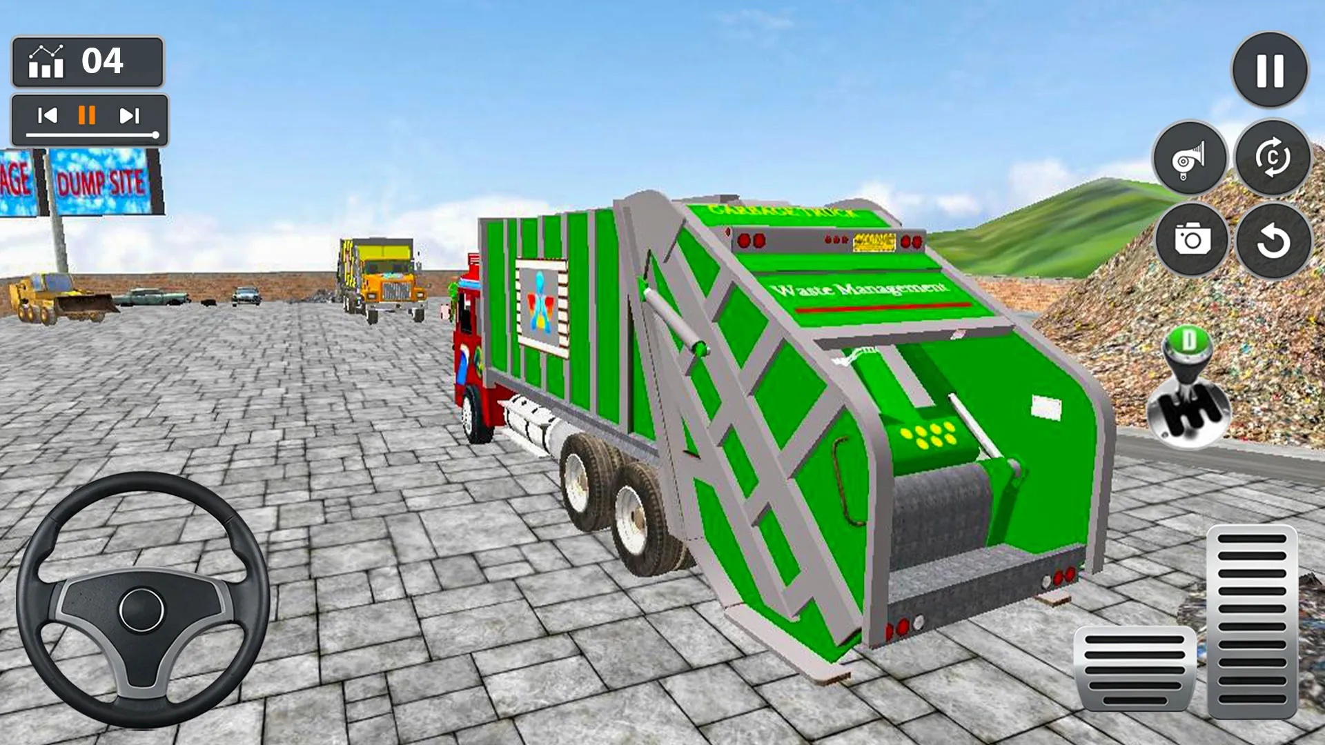 City Garbage Trash Truck Game | Indus Appstore | Screenshot