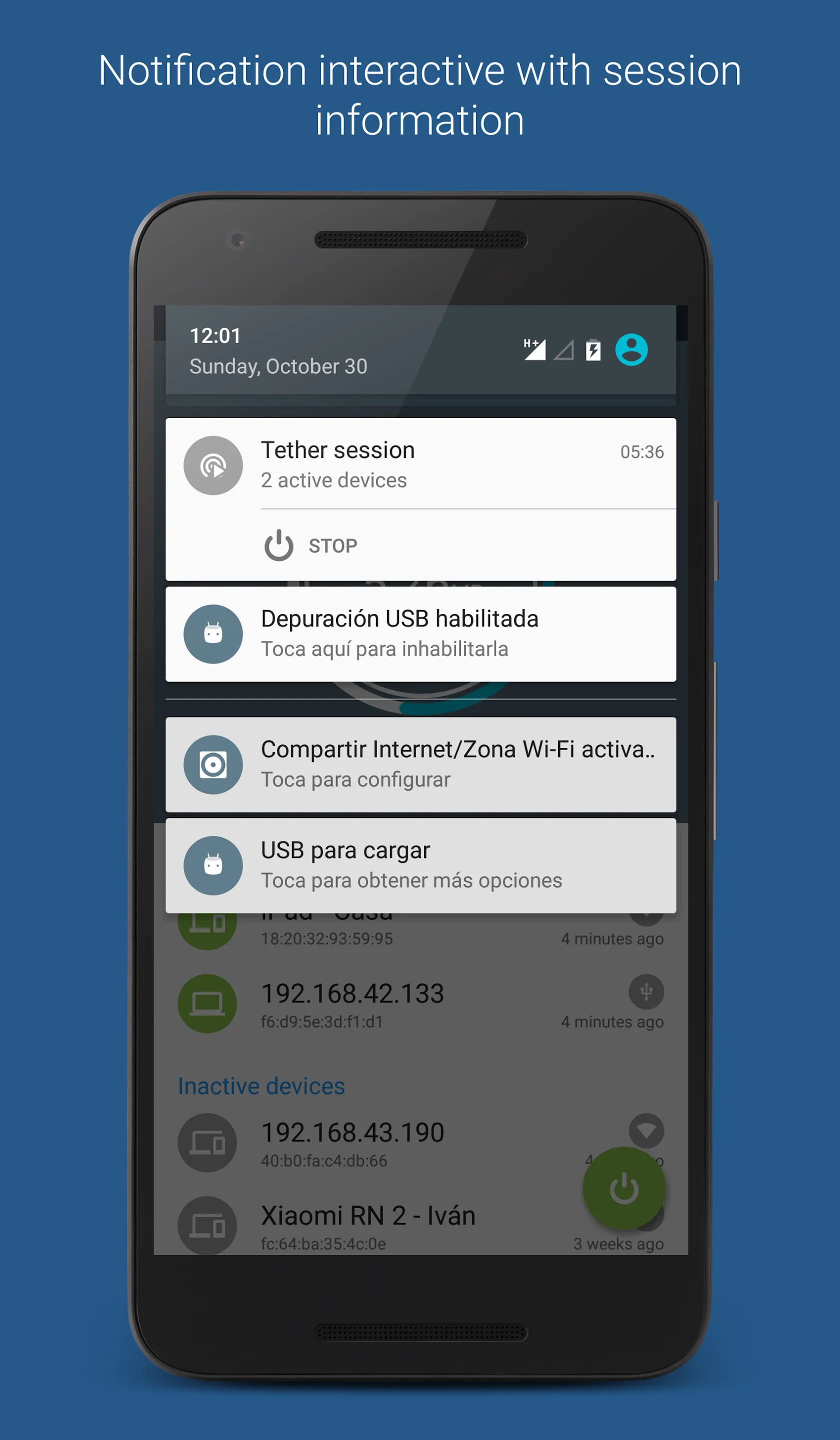 Data Sharing - Tethering | Indus Appstore | Screenshot