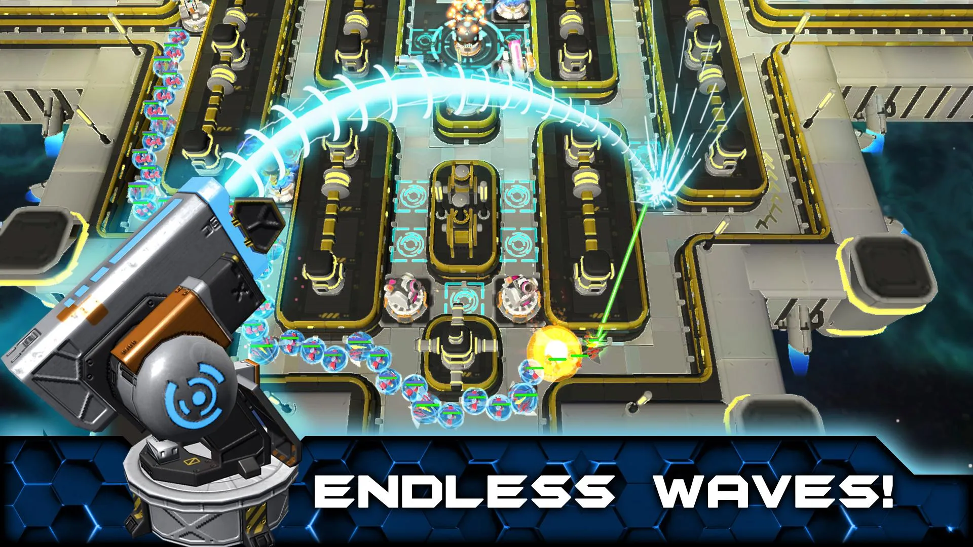 Sci-Fi Tower Defense Module TD | Indus Appstore | Screenshot