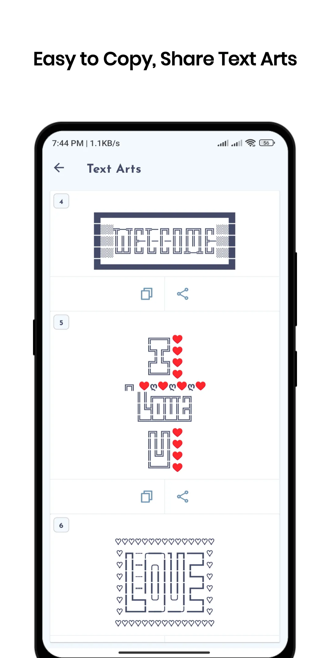 Fancy Texts - Cool Symbols | Indus Appstore | Screenshot