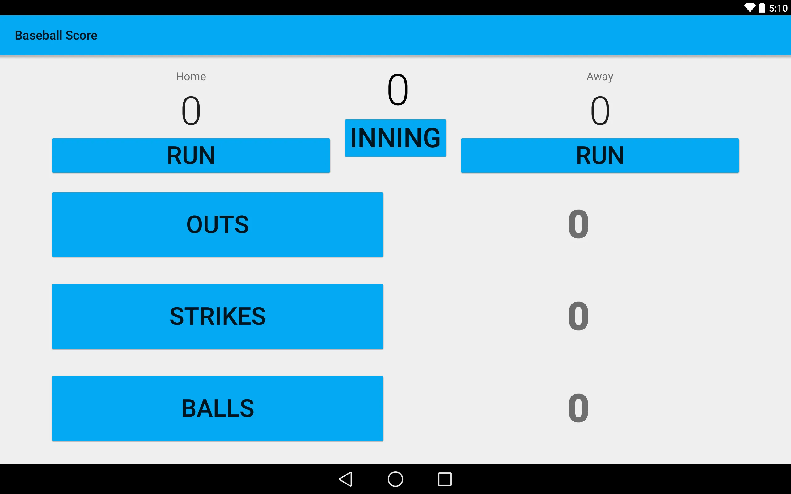 Baseball Score | Indus Appstore | Screenshot