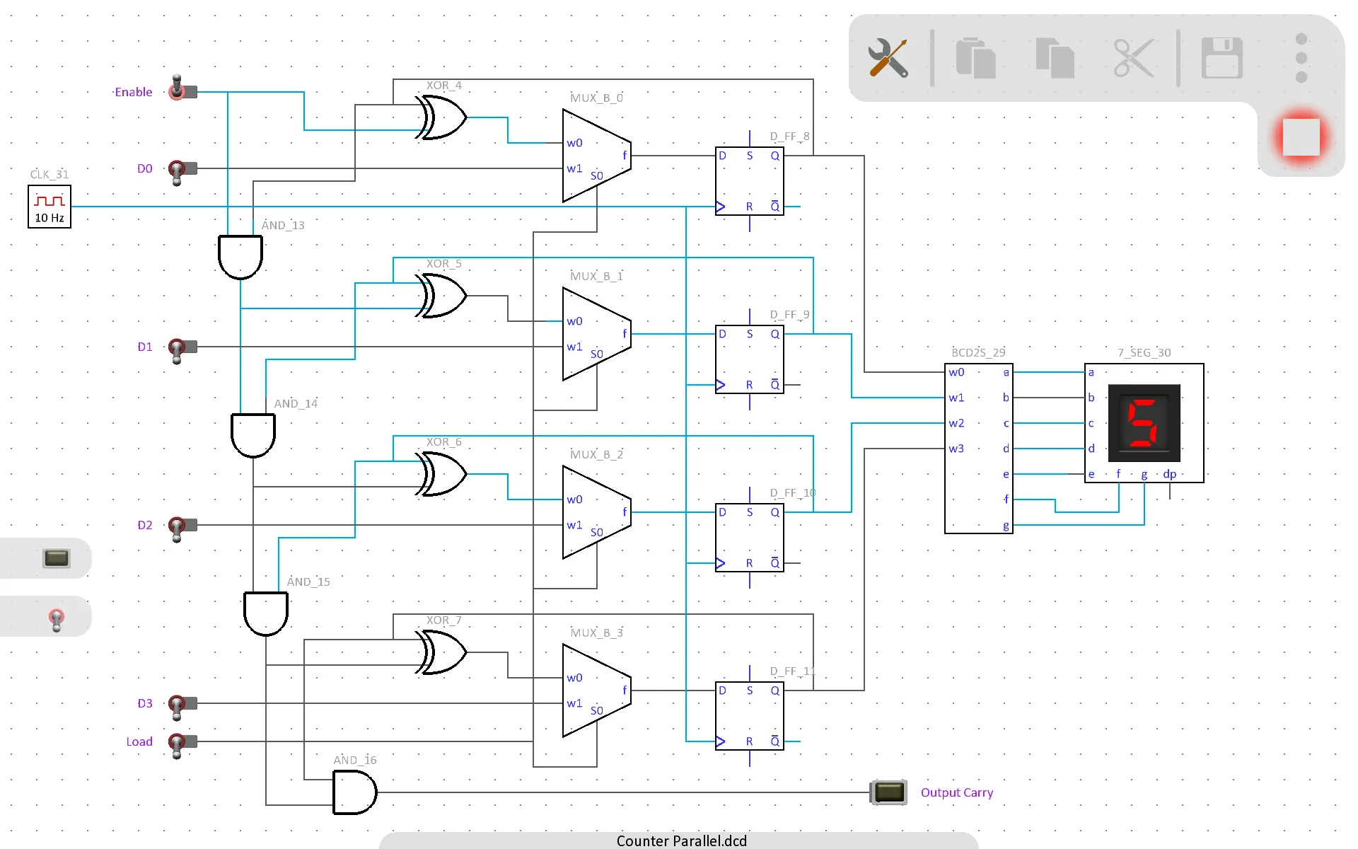 Digital Circuit Simulator | Indus Appstore | Screenshot