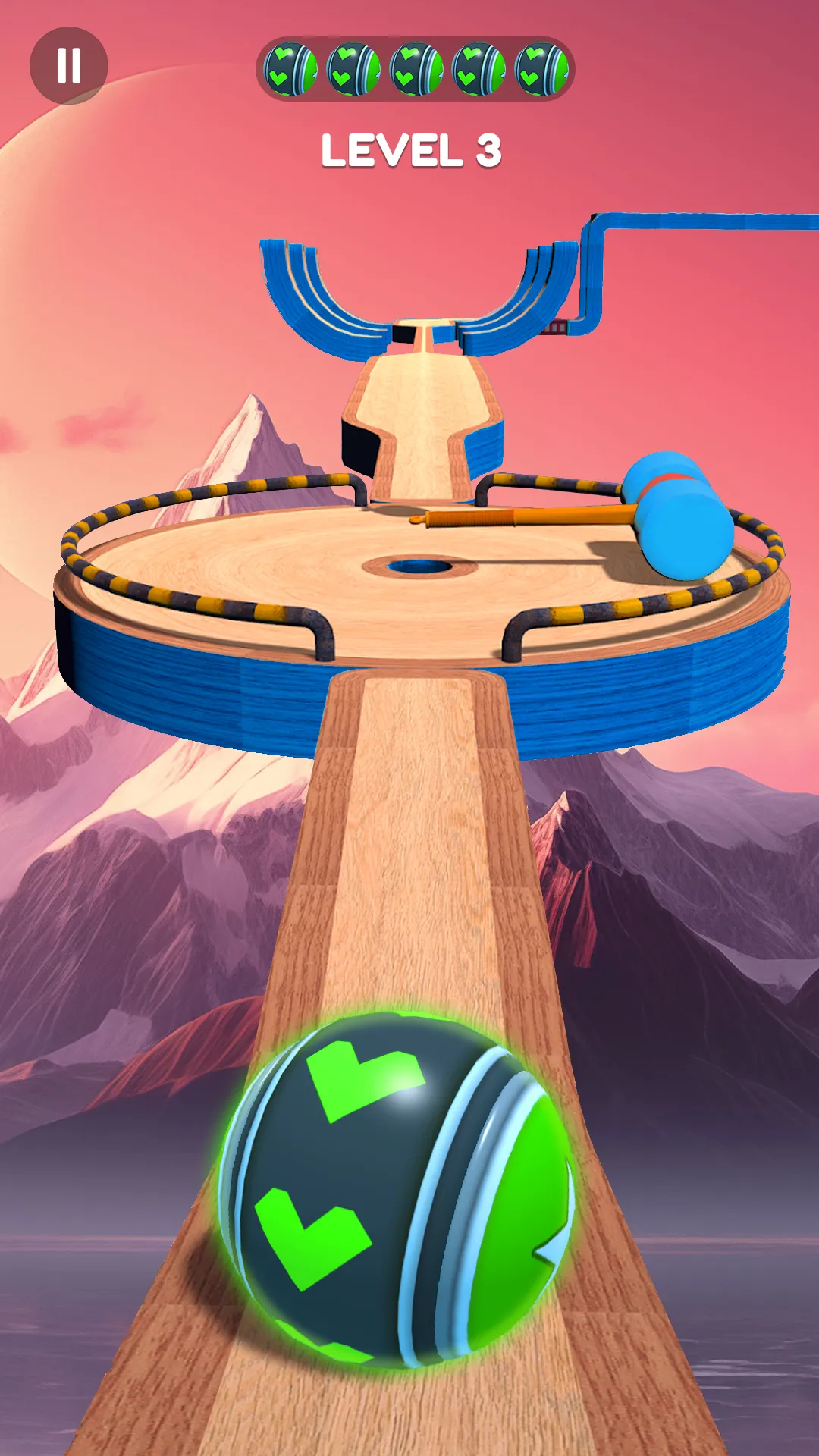 Rolling Ball Sky Adventure | Indus Appstore | Screenshot