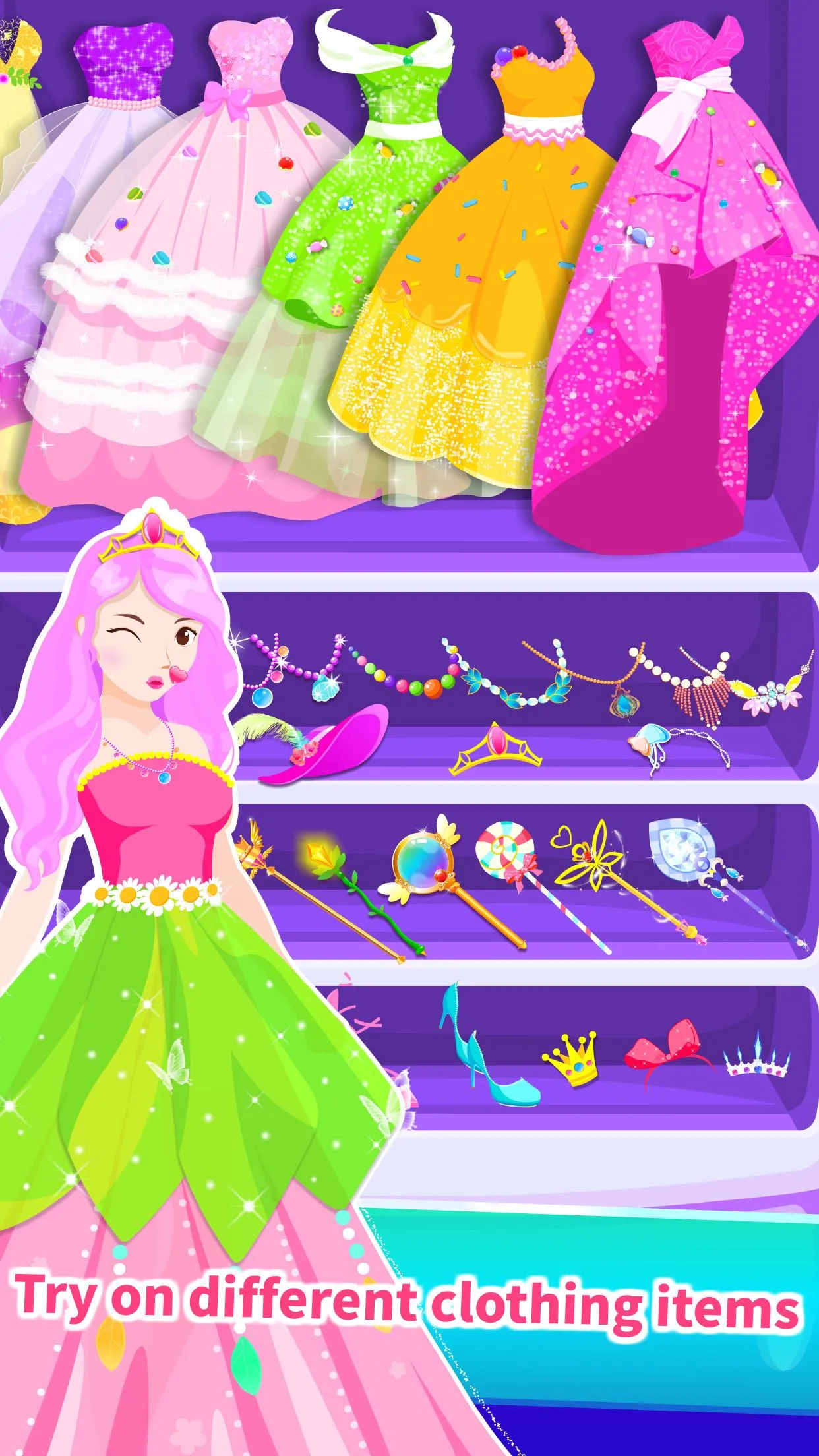 Little Panda Princess Dressup | Indus Appstore | Screenshot