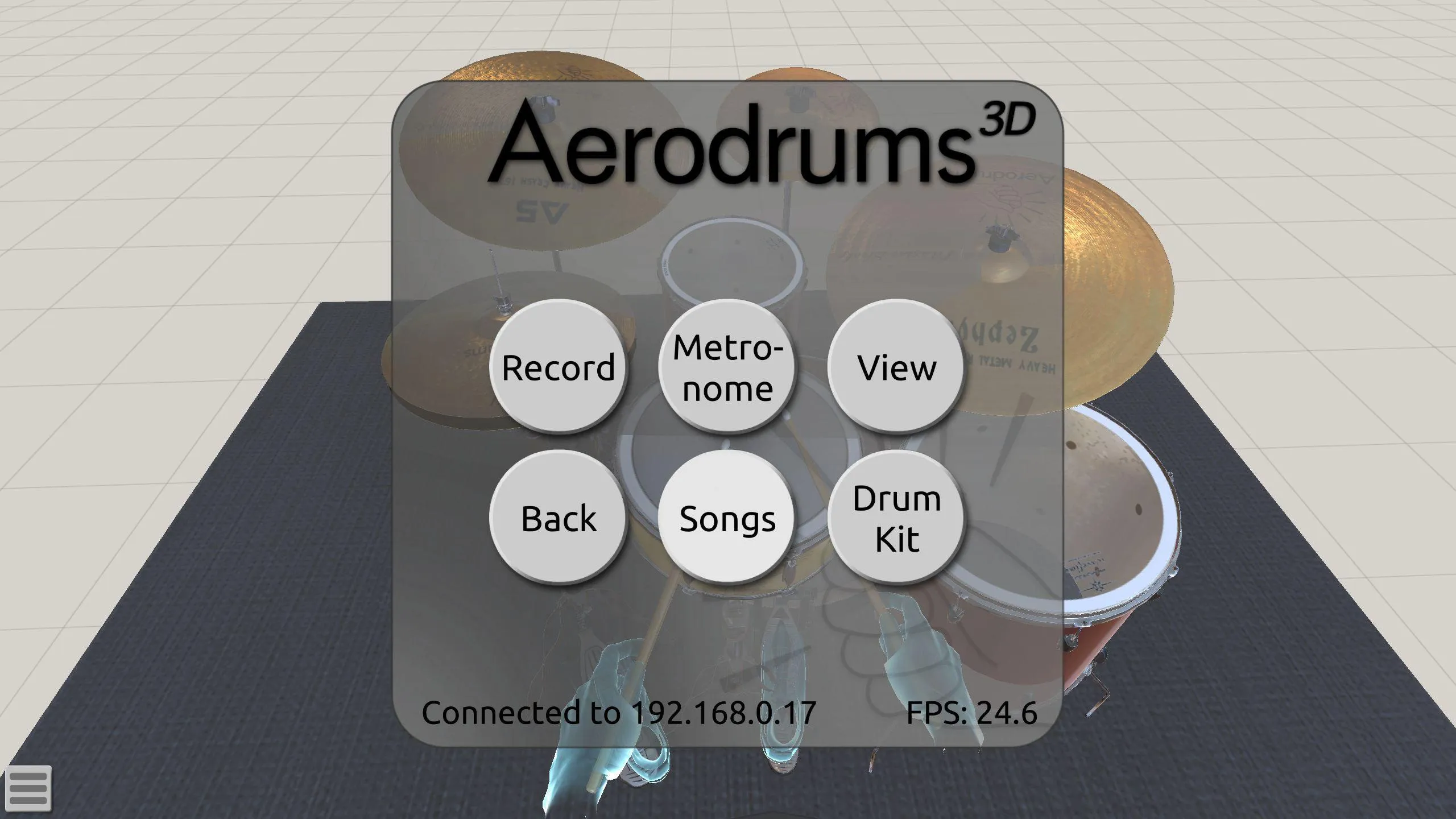 Aerodrums 3D | Indus Appstore | Screenshot