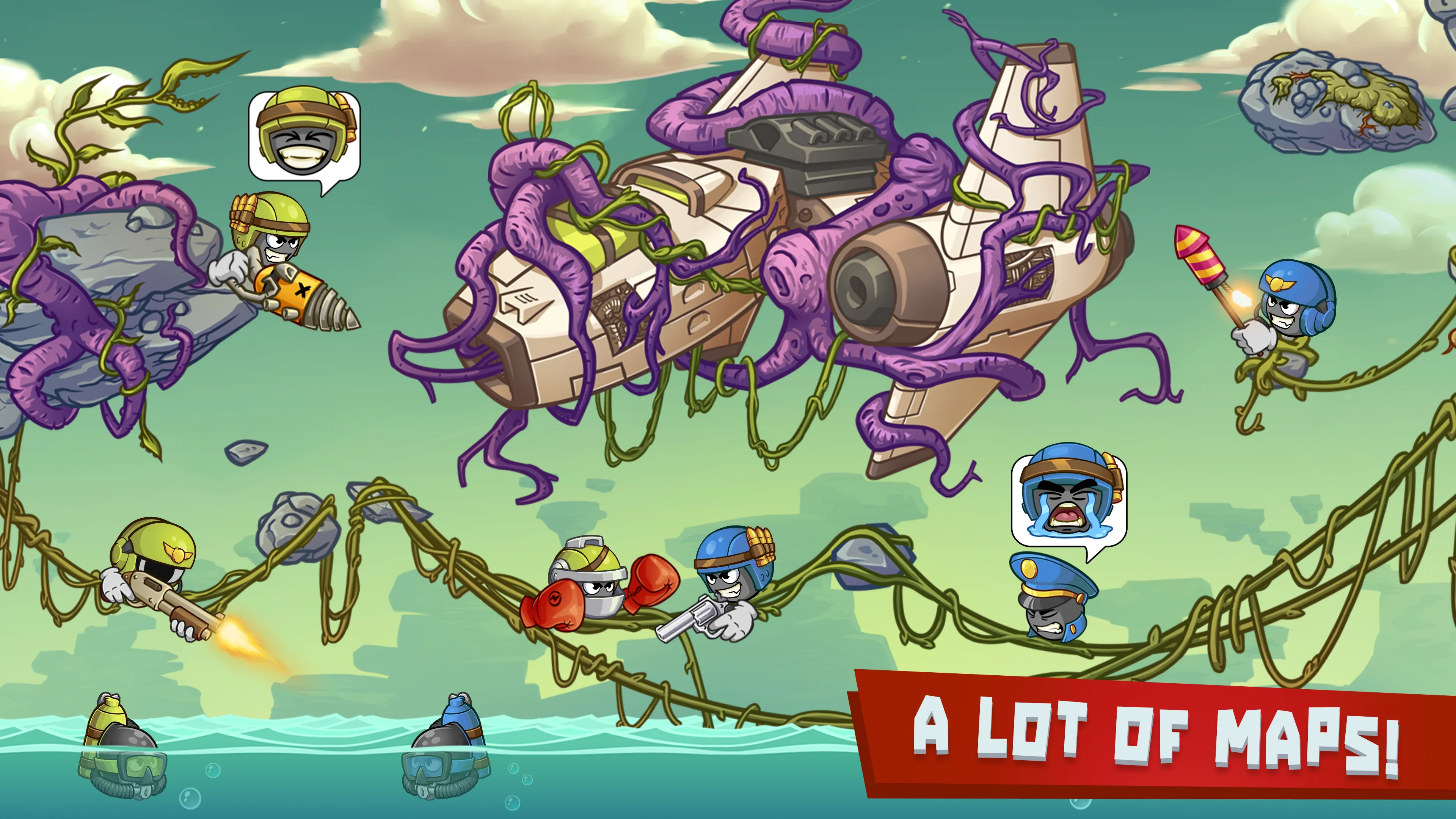 Warlings 2: Total Armageddon | Indus Appstore | Screenshot