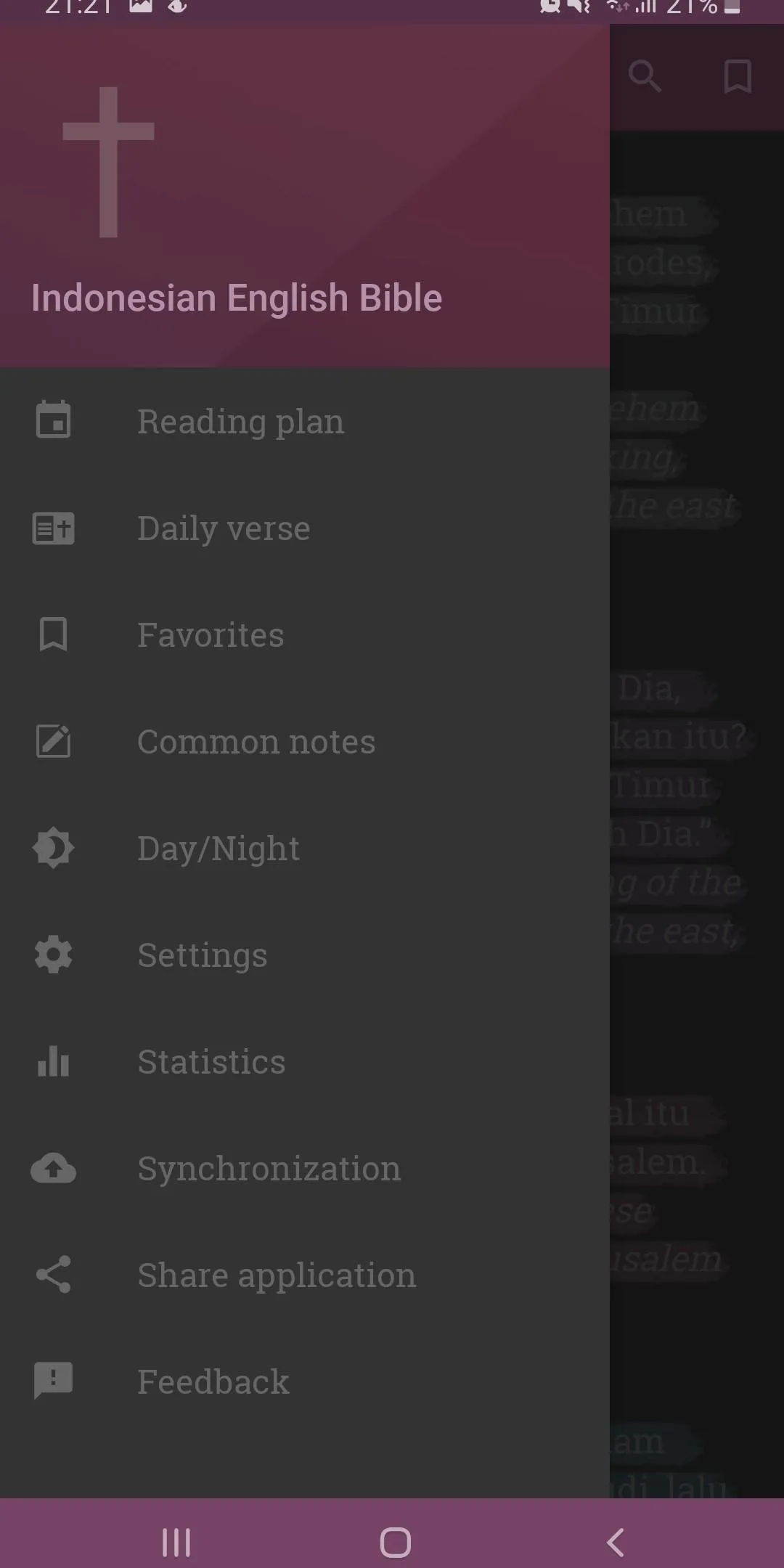 Indonesian English Bible | Indus Appstore | Screenshot