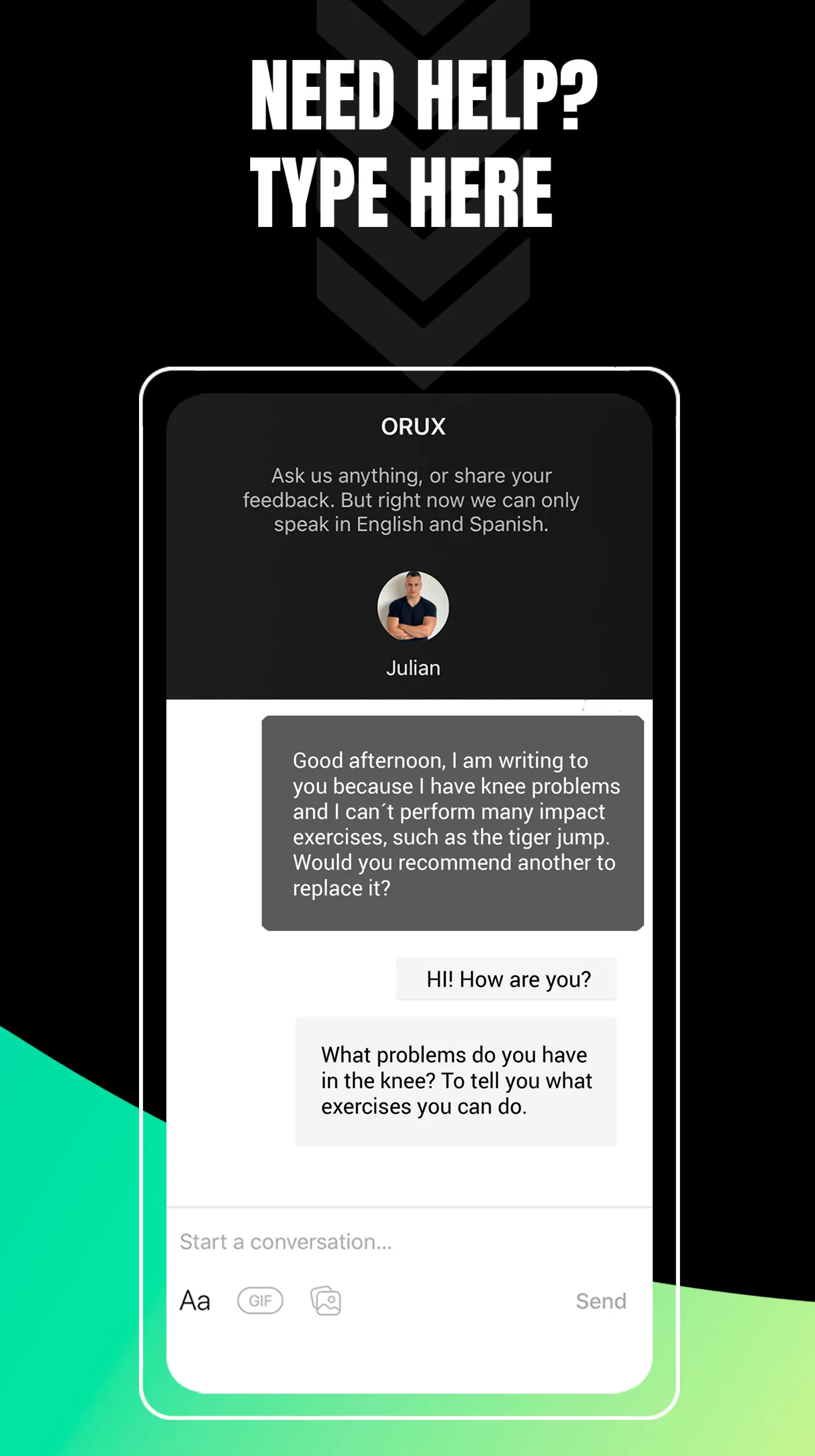 ORUX - Workouts and nutrition | Indus Appstore | Screenshot