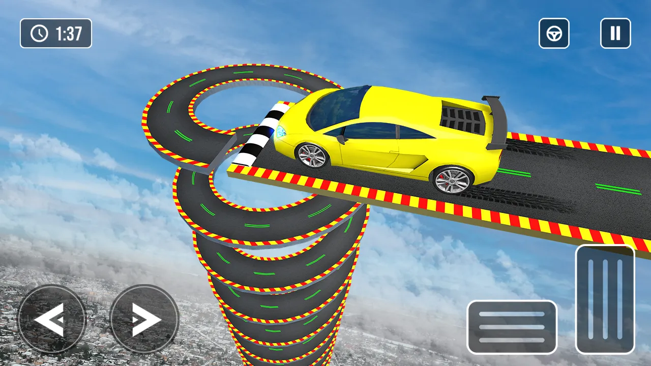 Car Games 3D Stunt Racing Game | Indus Appstore | Screenshot