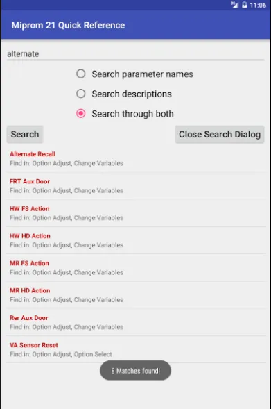 Miprom 21 Quick Reference | Indus Appstore | Screenshot