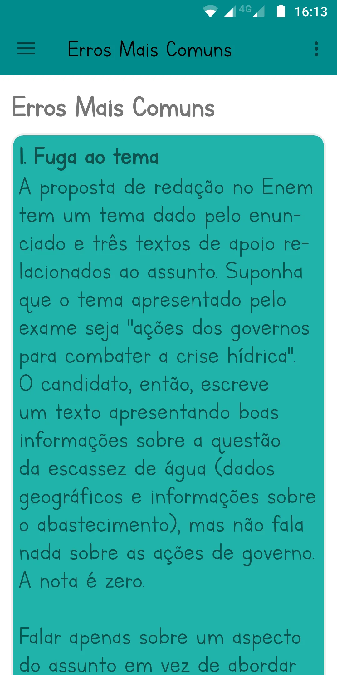 Redação Enem Nota 1000 - 2024 | Indus Appstore | Screenshot