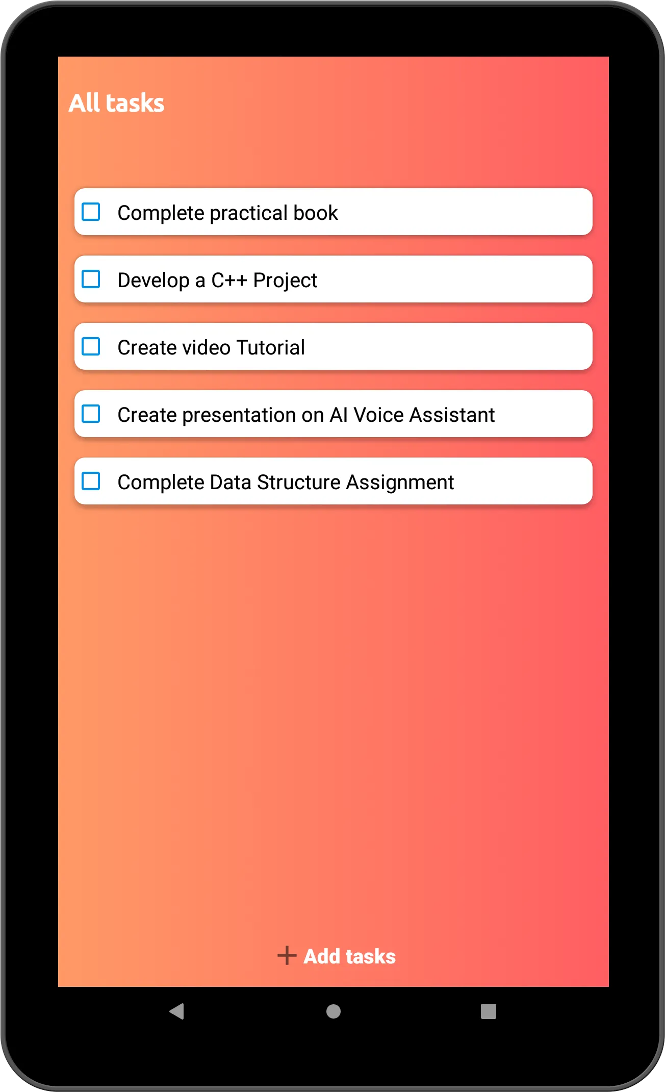 To Do List & Task Manager | Indus Appstore | Screenshot