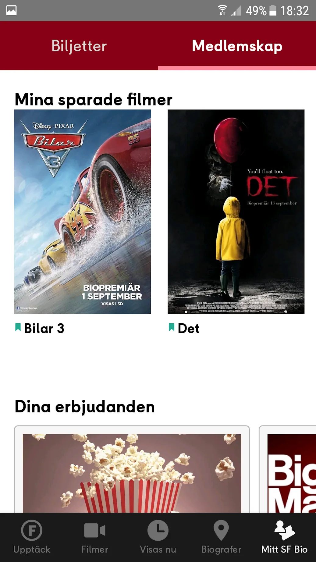 Filmstaden | Indus Appstore | Screenshot