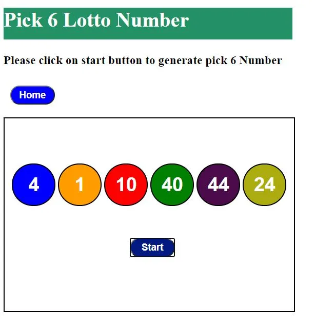 Lotto Number Generator | Indus Appstore | Screenshot