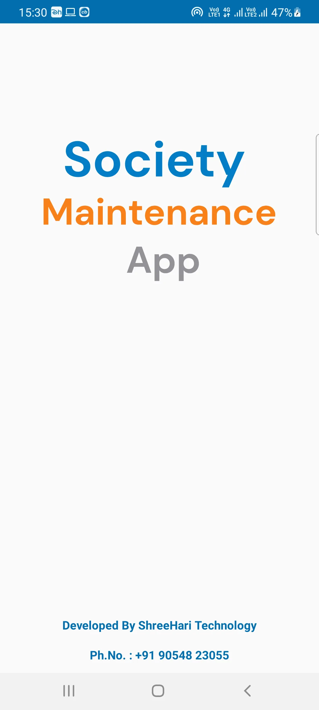 Society Maintenance | Indus Appstore | Screenshot