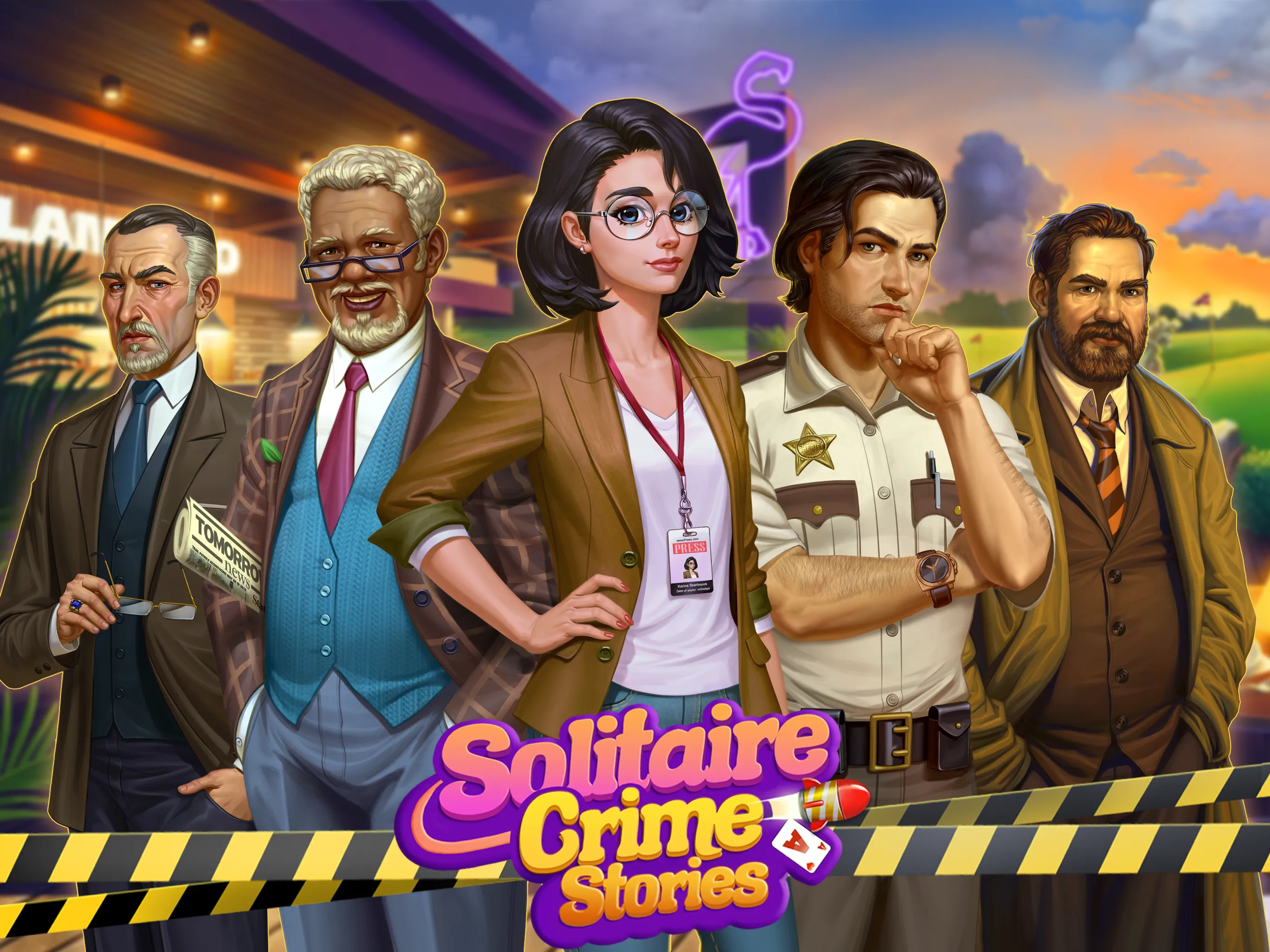 Solitaire Crime Stories | Indus Appstore | Screenshot