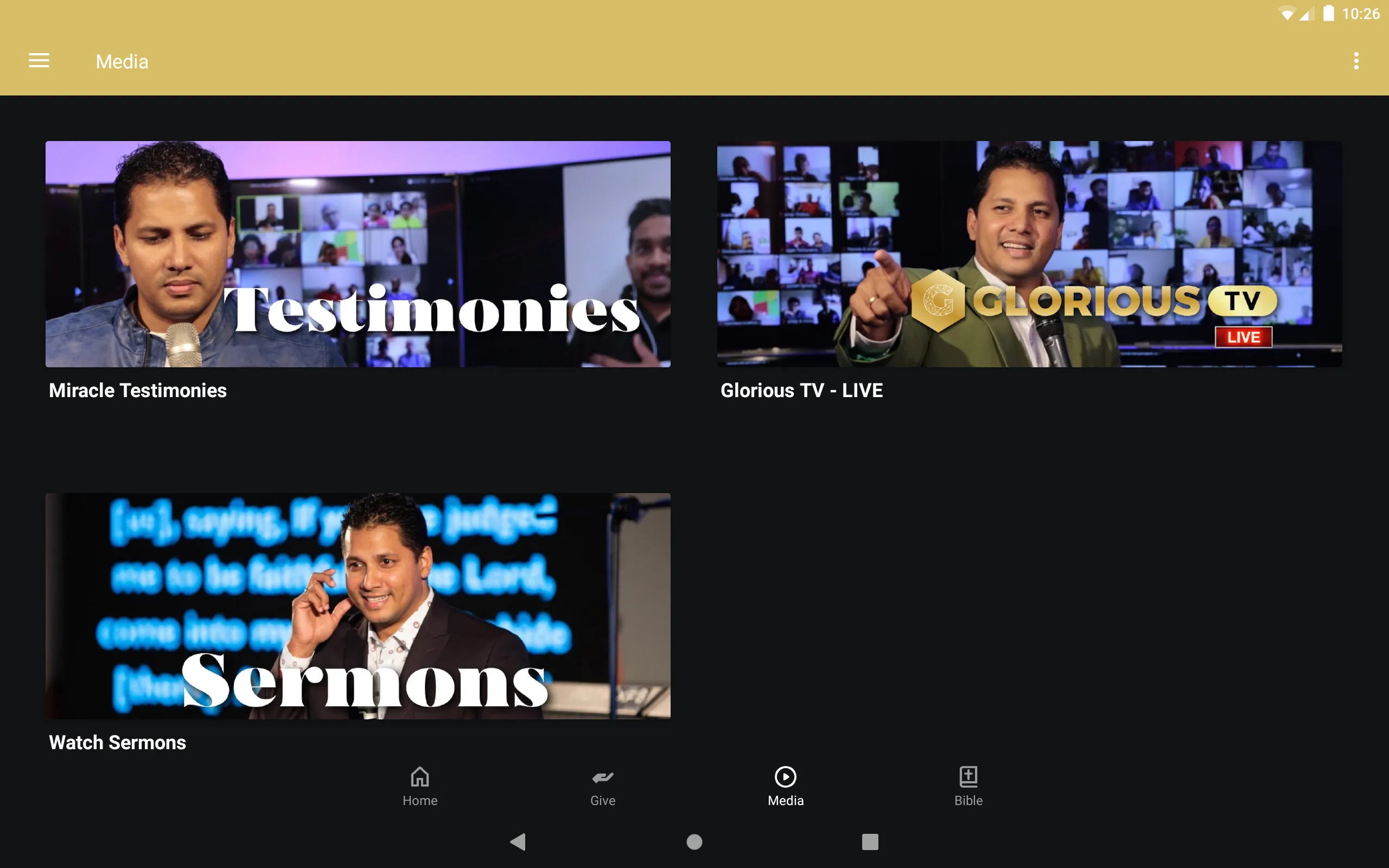 Glorious TV | Indus Appstore | Screenshot