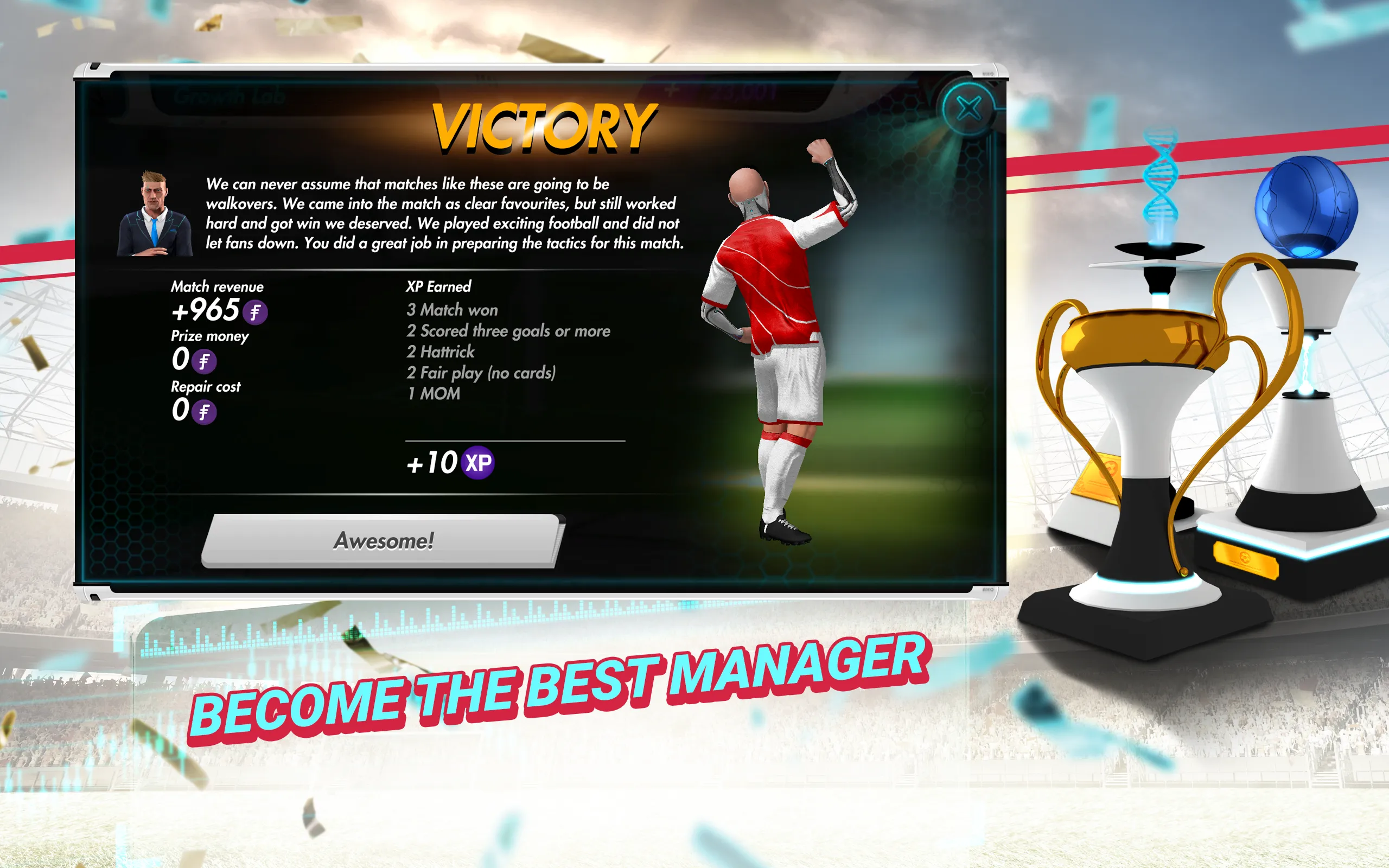 Futuball - Football Manager | Indus Appstore | Screenshot