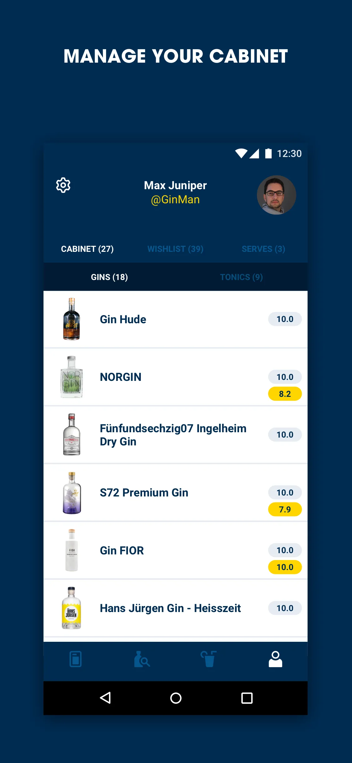 GINferno - Perfect Gin & Tonic | Indus Appstore | Screenshot