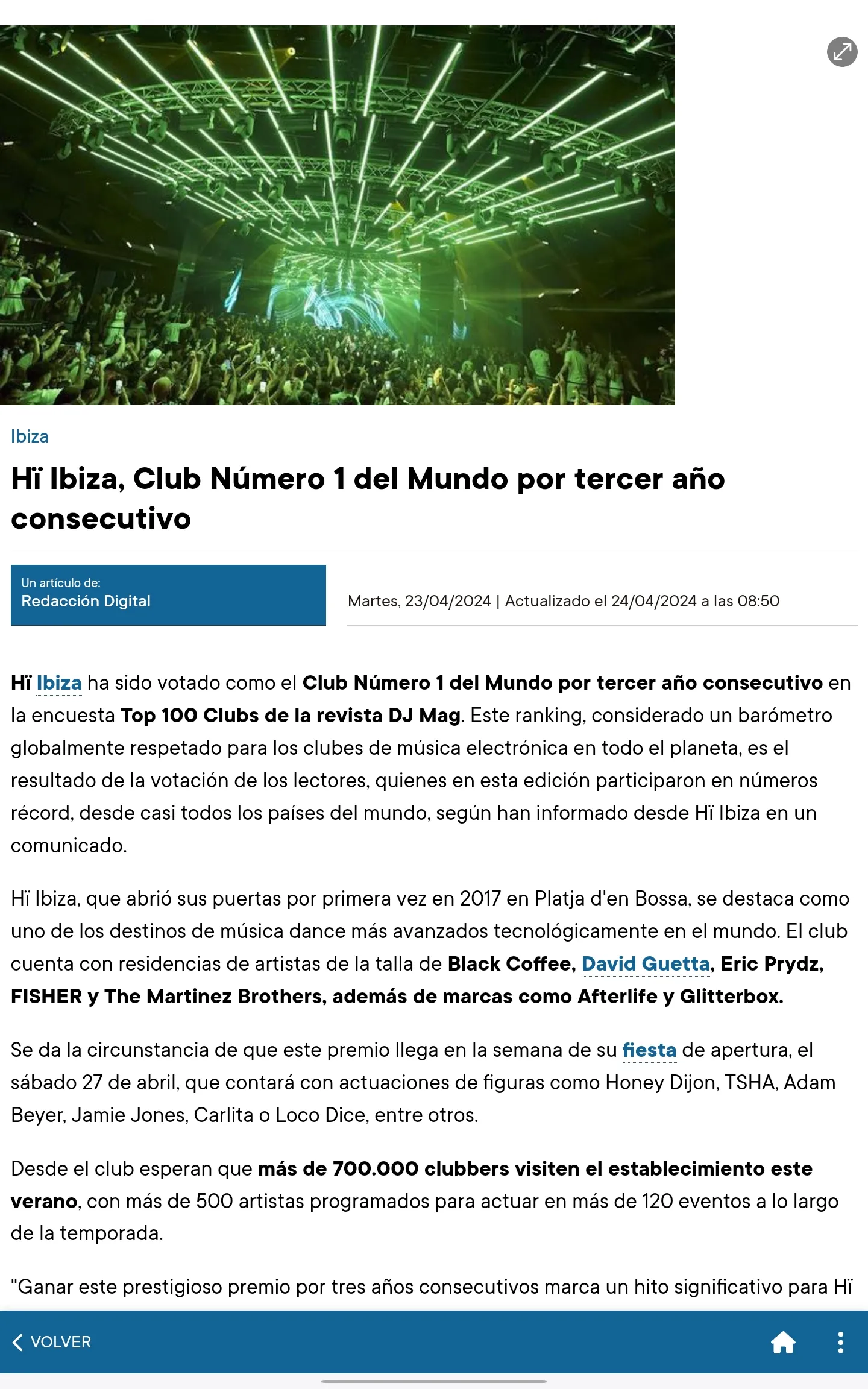 DIARIO DE IBIZA | Indus Appstore | Screenshot