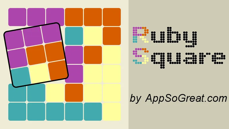 Ruby Square: puzzle game | Indus Appstore | Screenshot