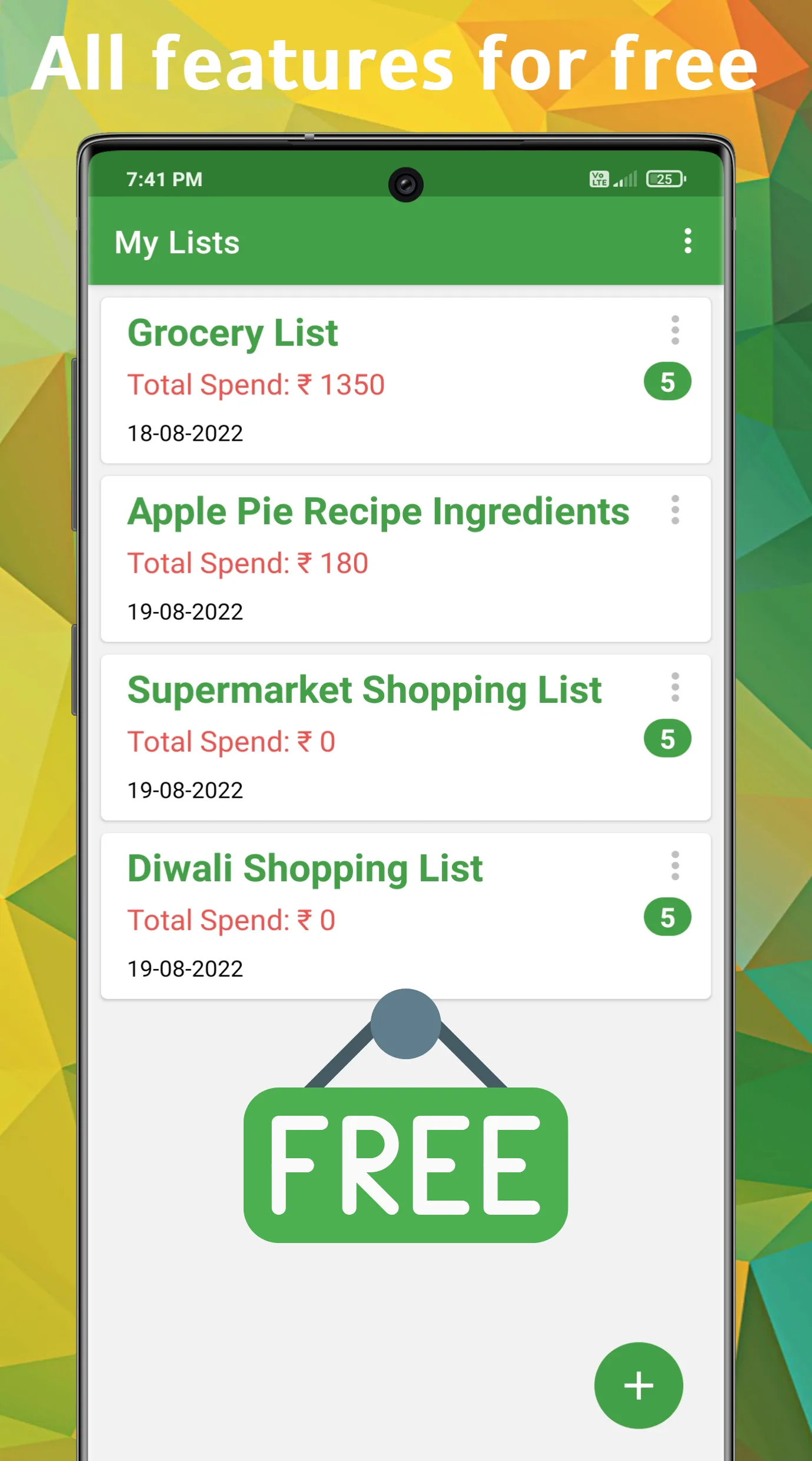 OurList - My Grocery List | Indus Appstore | Screenshot