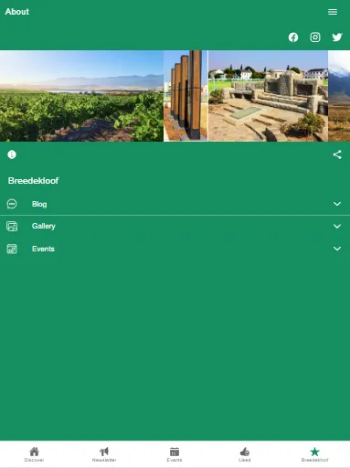 Breedekloof Wine Valley | Indus Appstore | Screenshot
