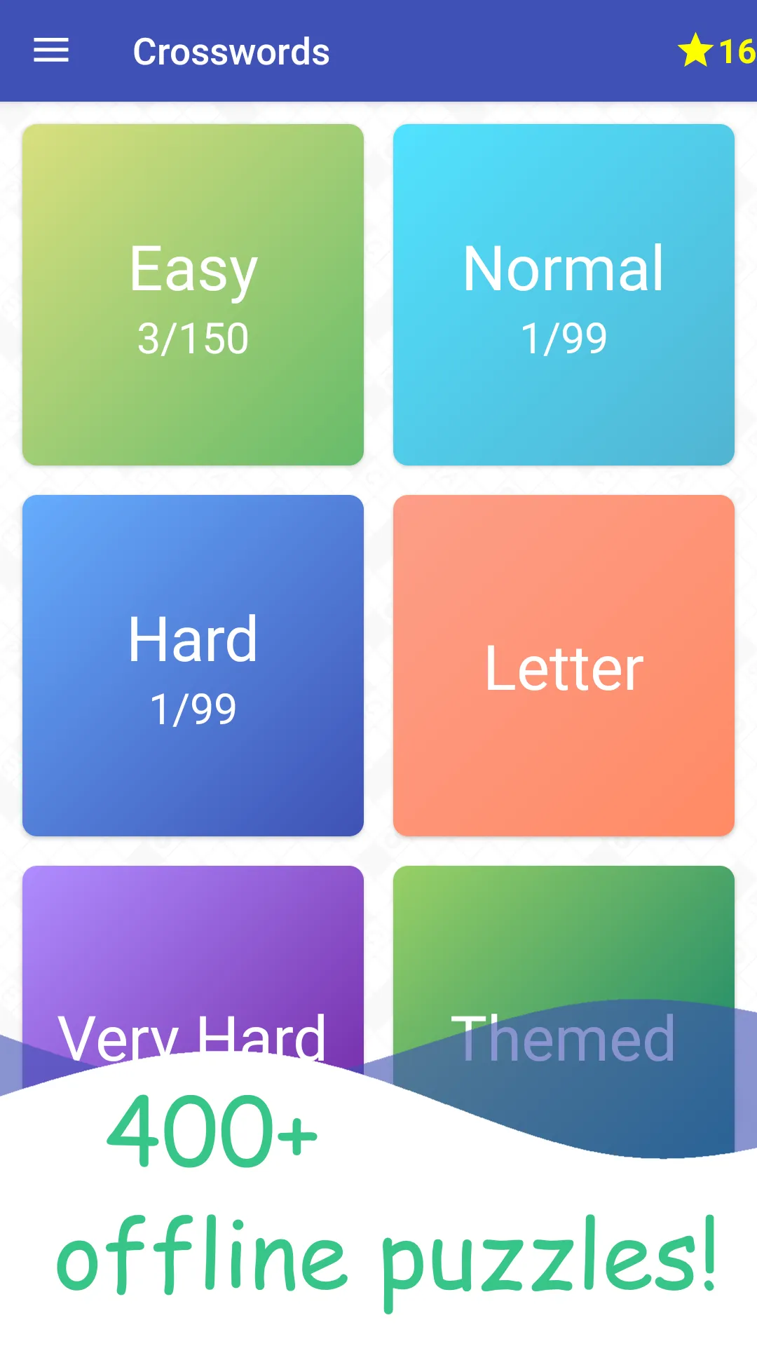 English Crossword puzzle | Indus Appstore | Screenshot