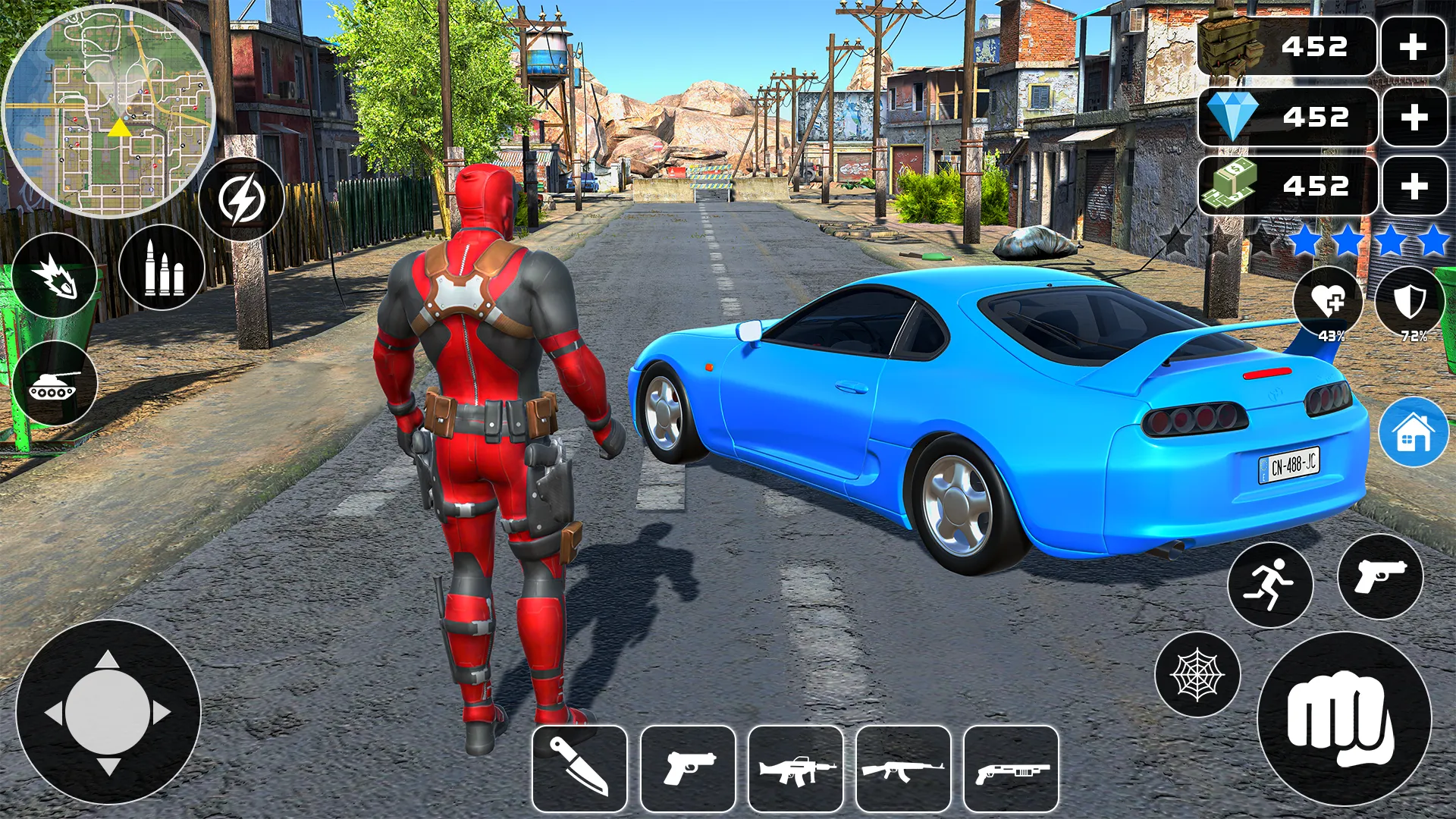 Spider Ninja Rope Hero Game | Indus Appstore | Screenshot