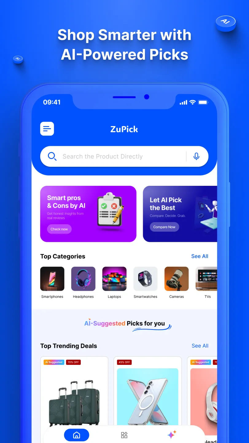 ZuPick: Ai Shopping Assistant | Indus Appstore | Screenshot