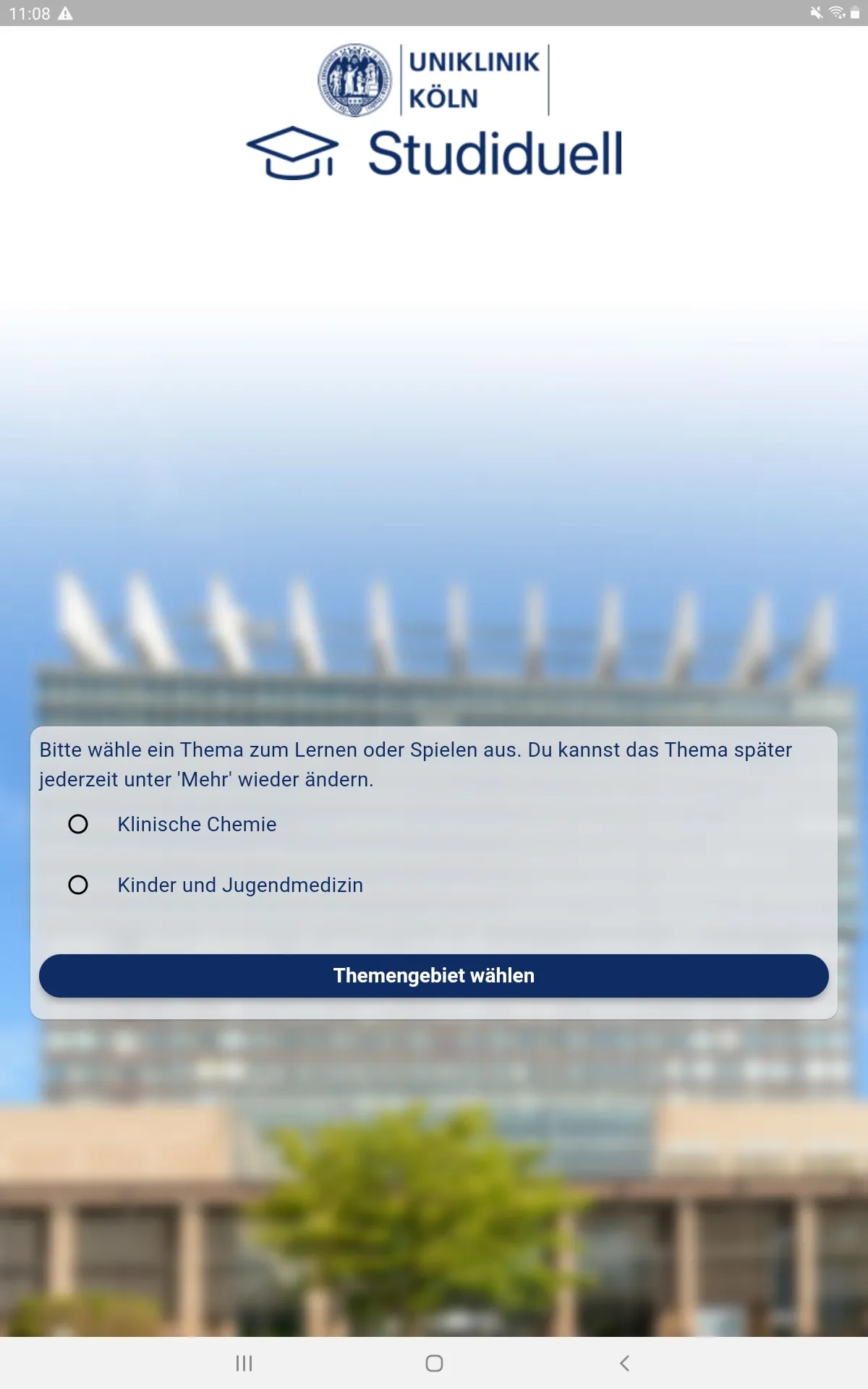 Studiduell - Uniklinik Köln | Indus Appstore | Screenshot