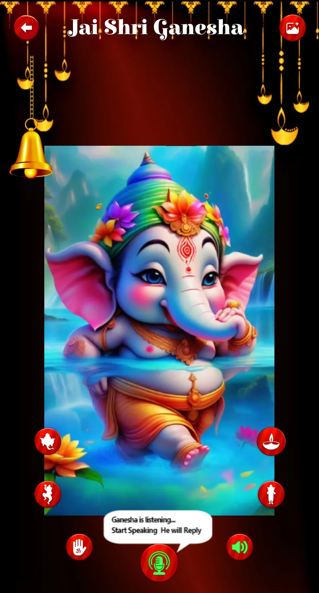 Talking Ganesha, Dance & Arti | Indus Appstore | Screenshot
