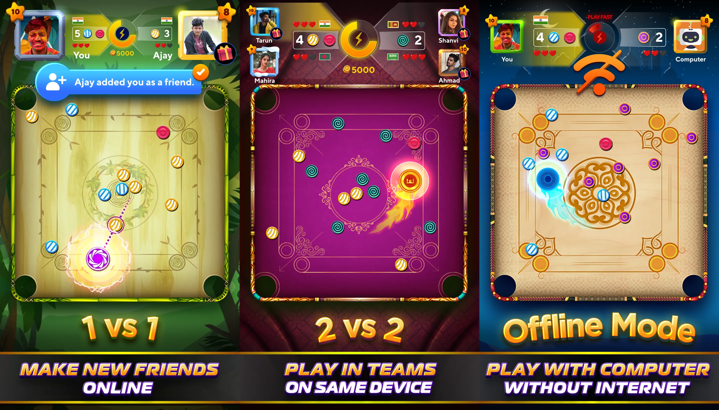 Carrom Superstar | Indus Appstore | Screenshot