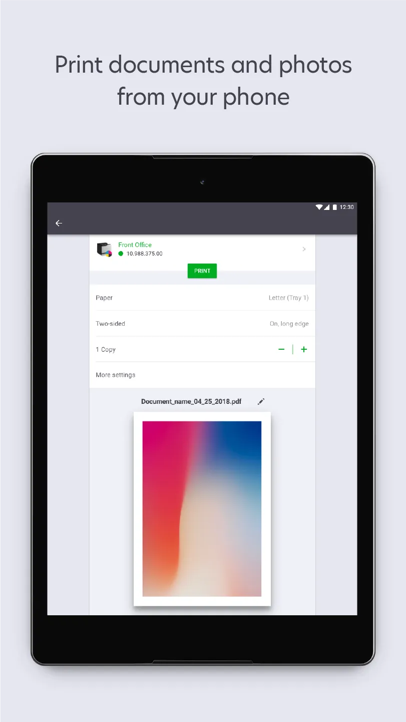 Lexmark Print | Indus Appstore | Screenshot