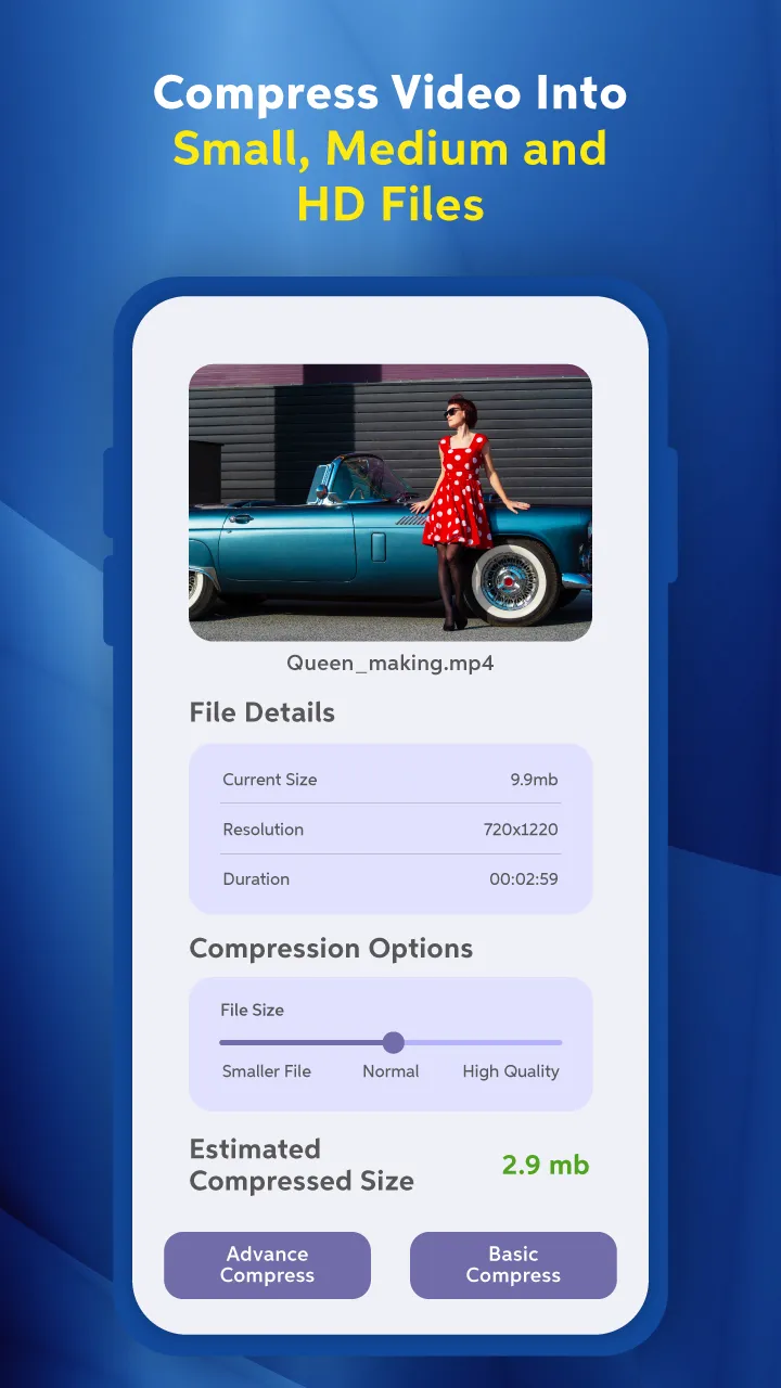 Video Compressor & Resizer | Indus Appstore | Screenshot