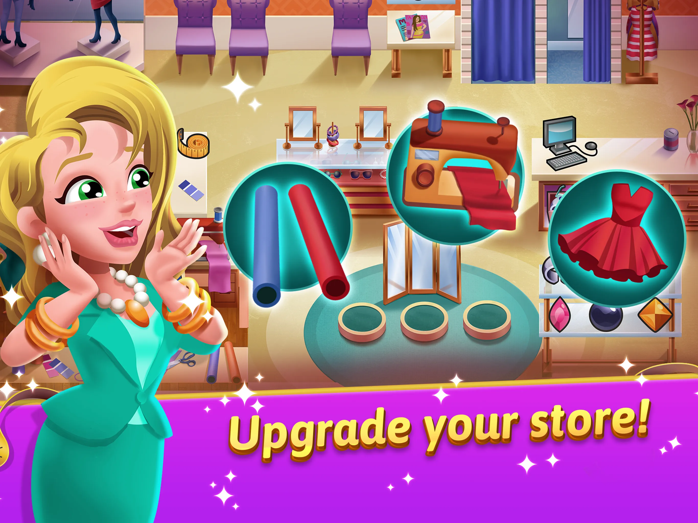 Fashion Salon Dash: Shop Game | Indus Appstore | Screenshot