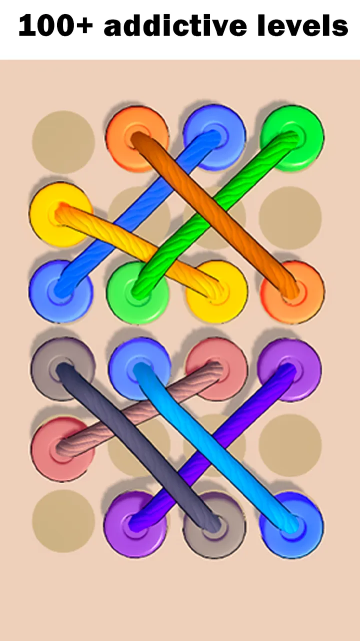 Twisted Rope Puzzle - Tangled | Indus Appstore | Screenshot