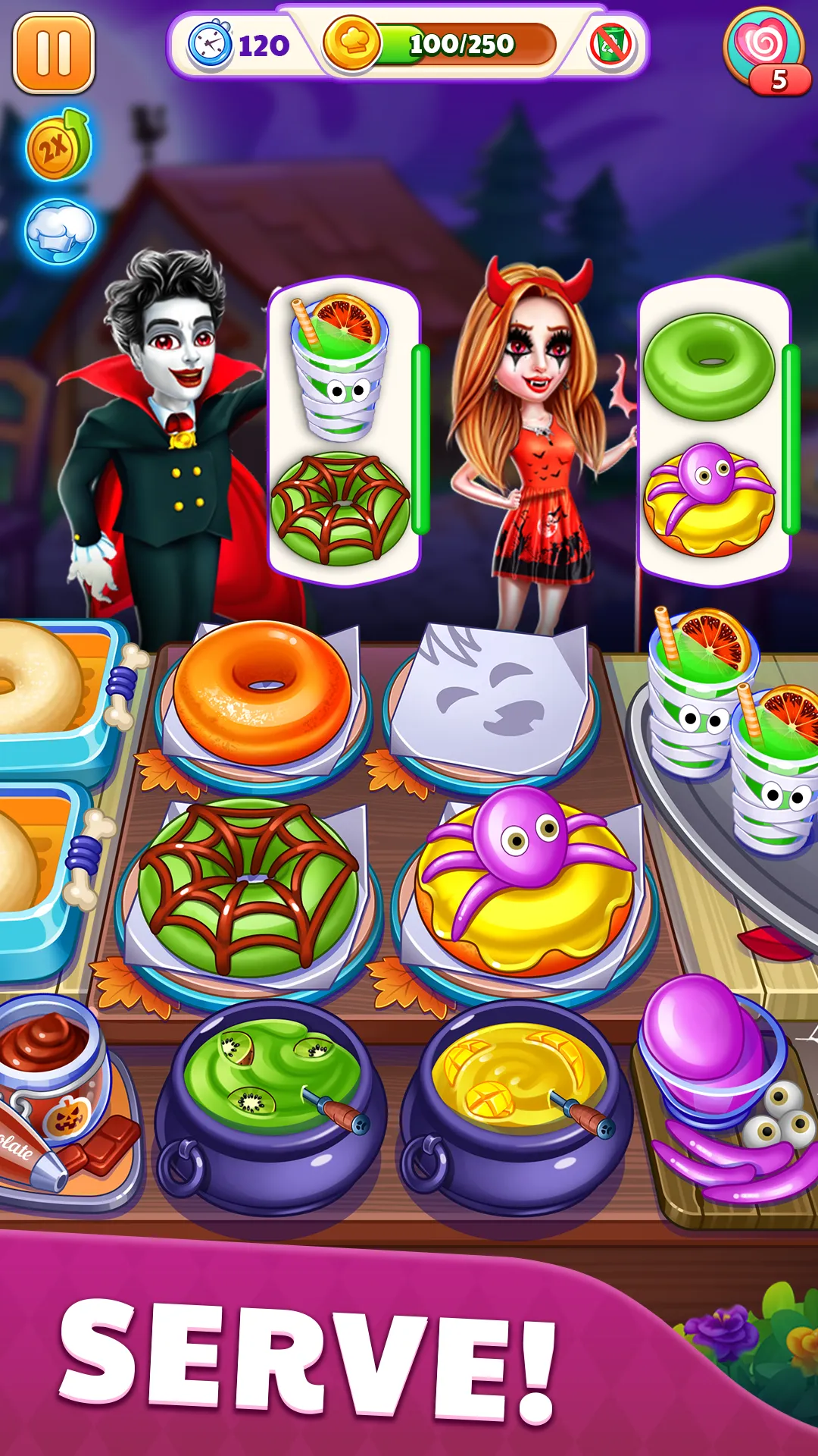 Halloween Madness Cooking Game | Indus Appstore | Screenshot