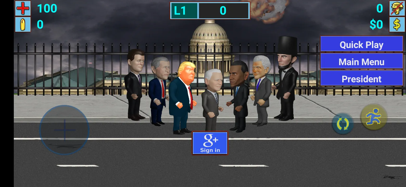 Aliens vs President | Indus Appstore | Screenshot